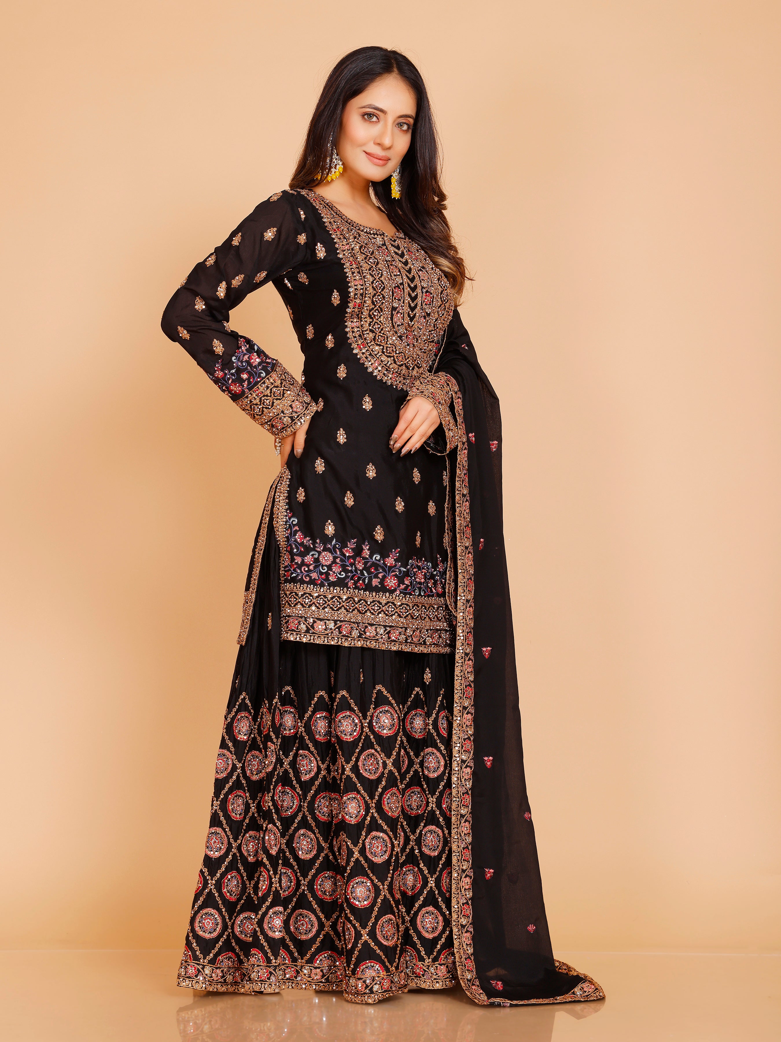 Divya Palazzo Suit