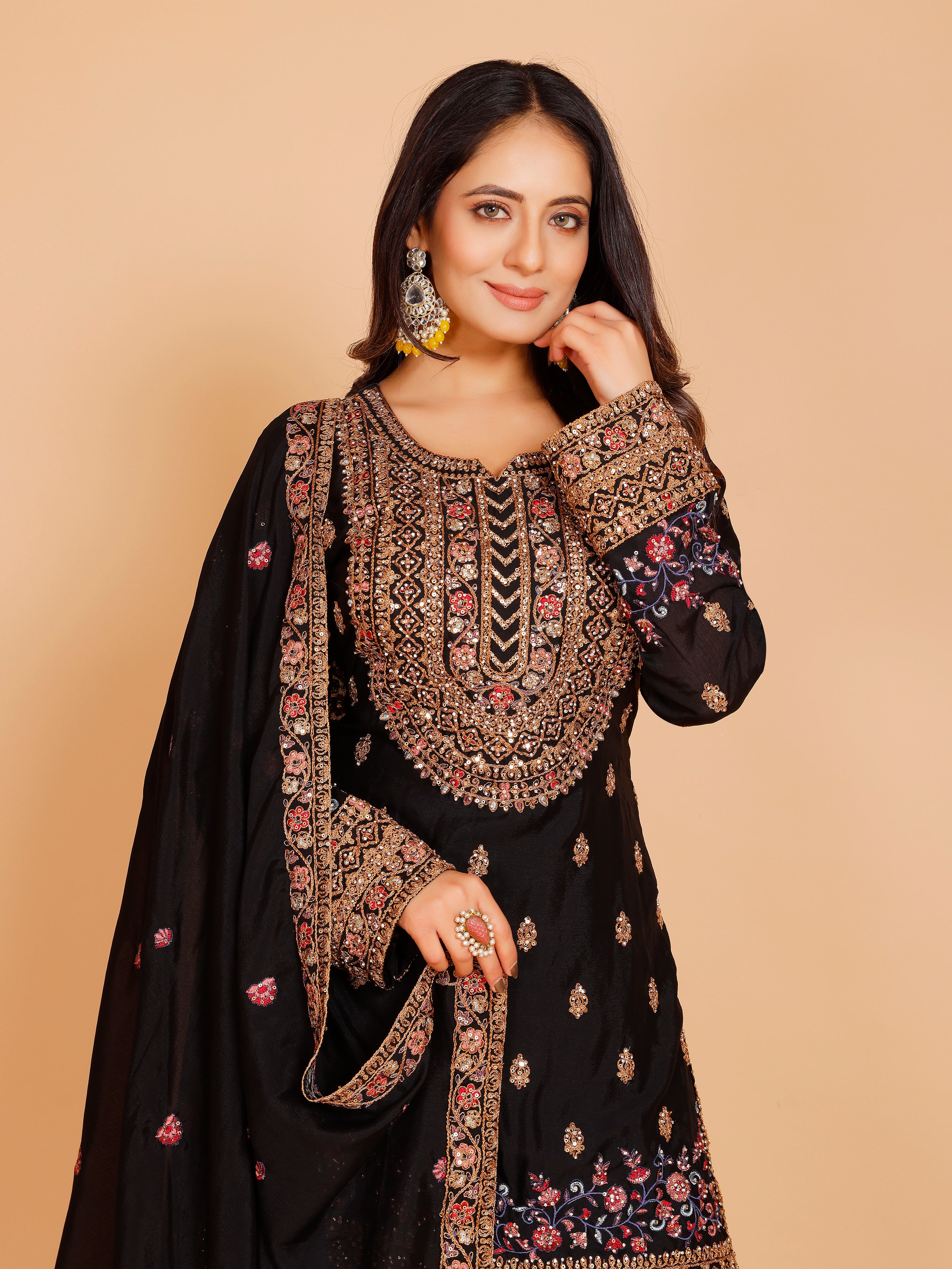 Divya Palazzo Suit