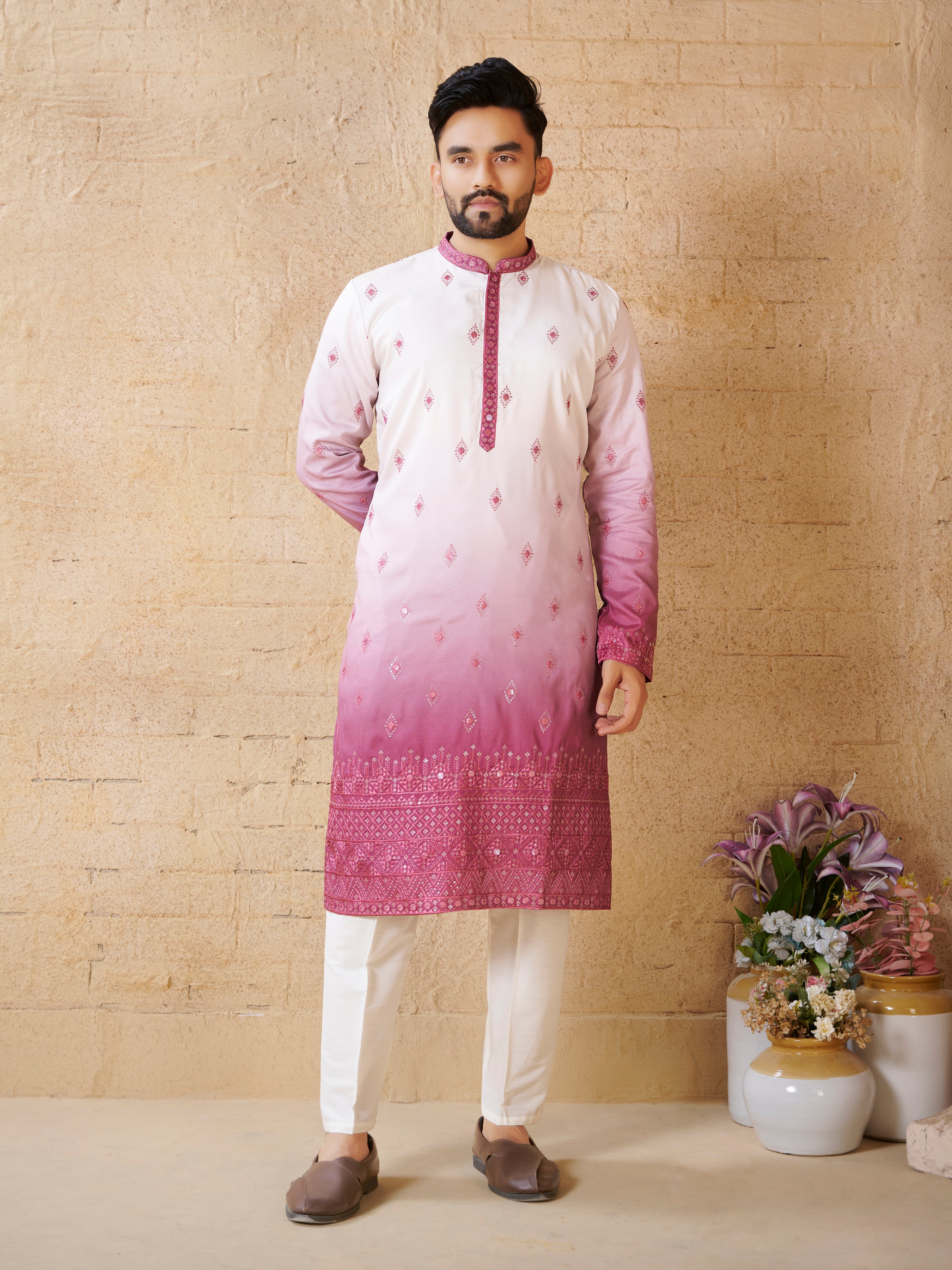 Mens Kurta Set - Roop Darshan