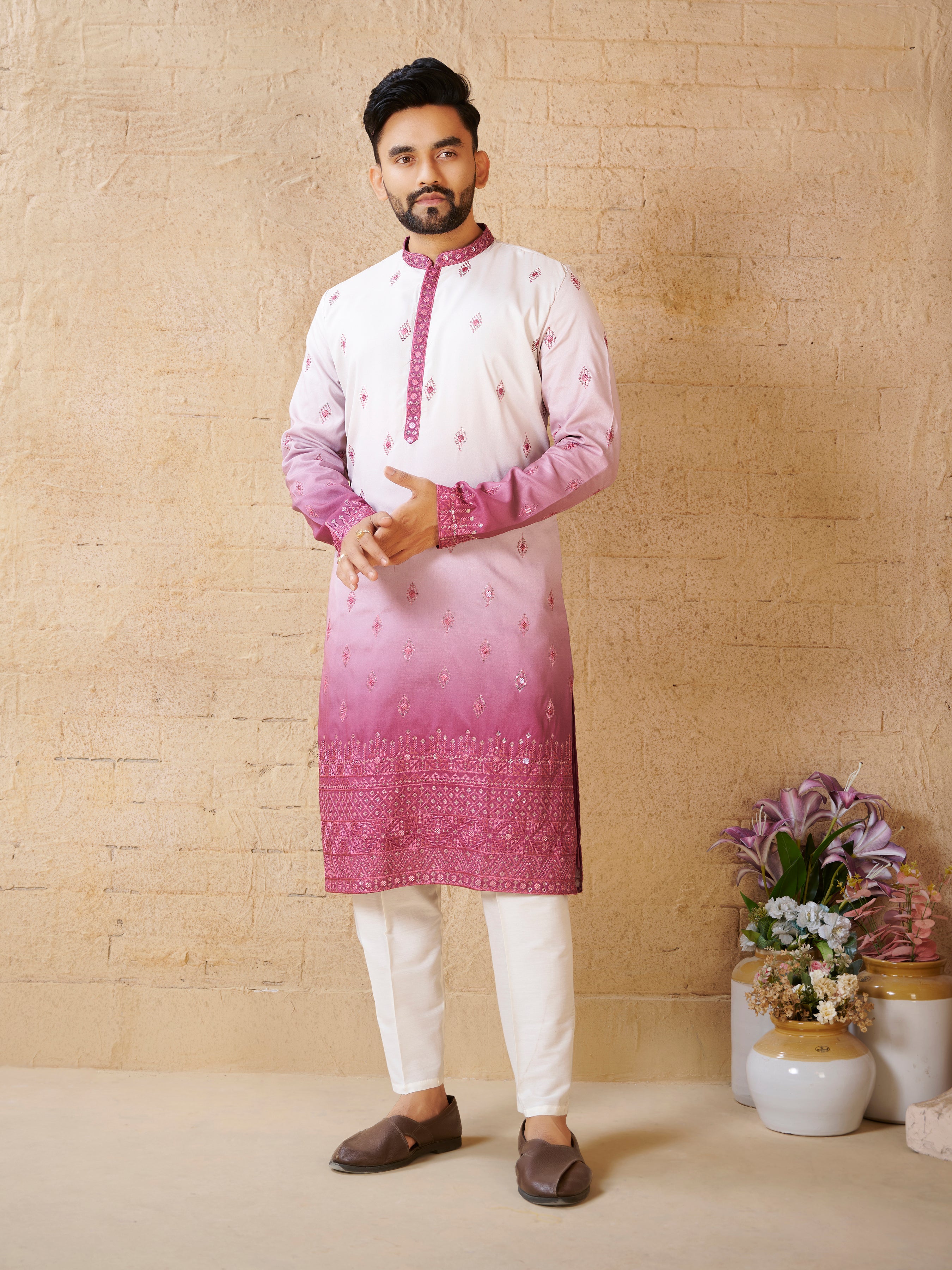 Mens Kurta Set - Roop Darshan