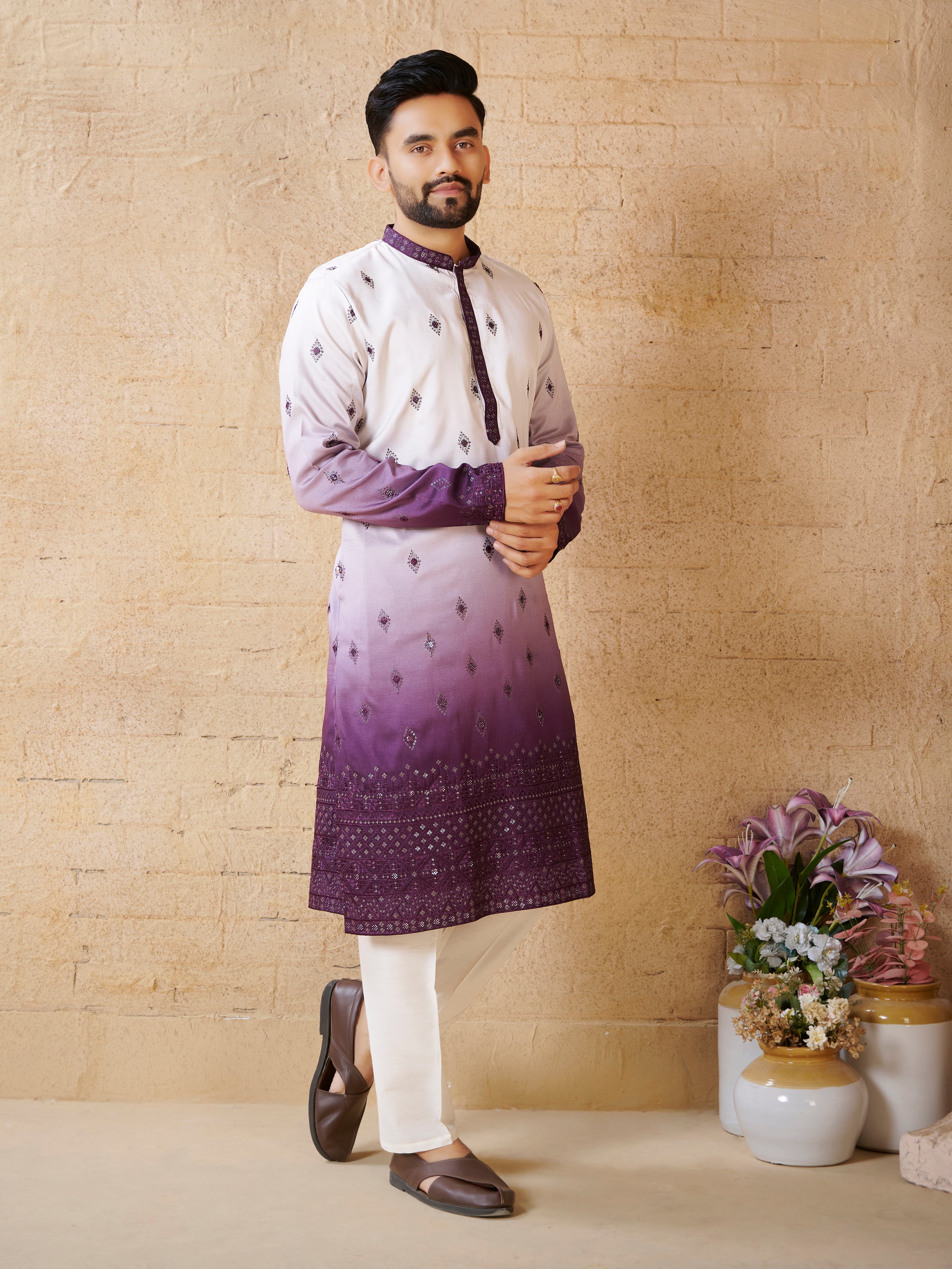 Mens Kurta Set - Roop Darshan