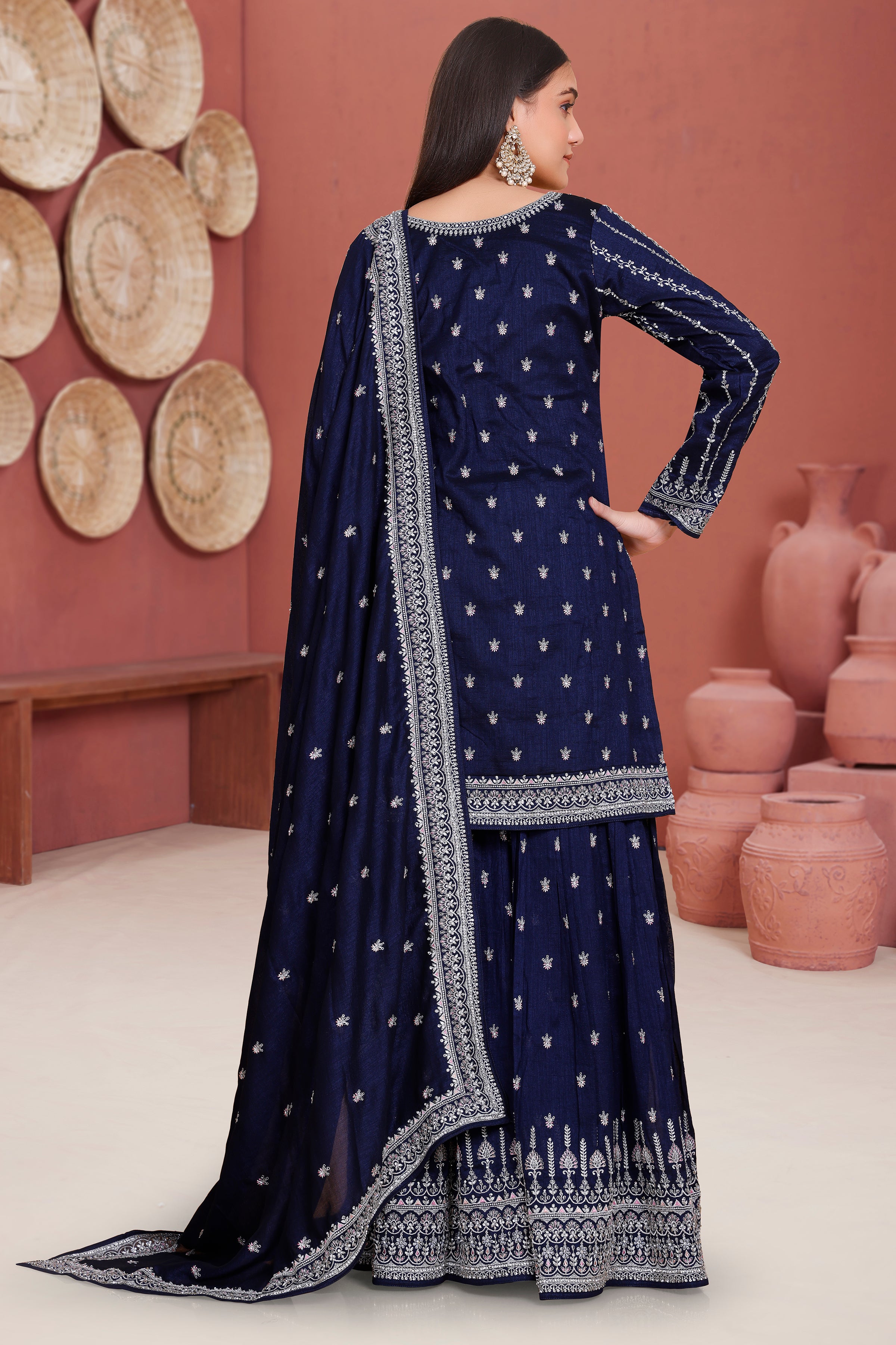 Kanika Sharara Suit - Roop Darshan