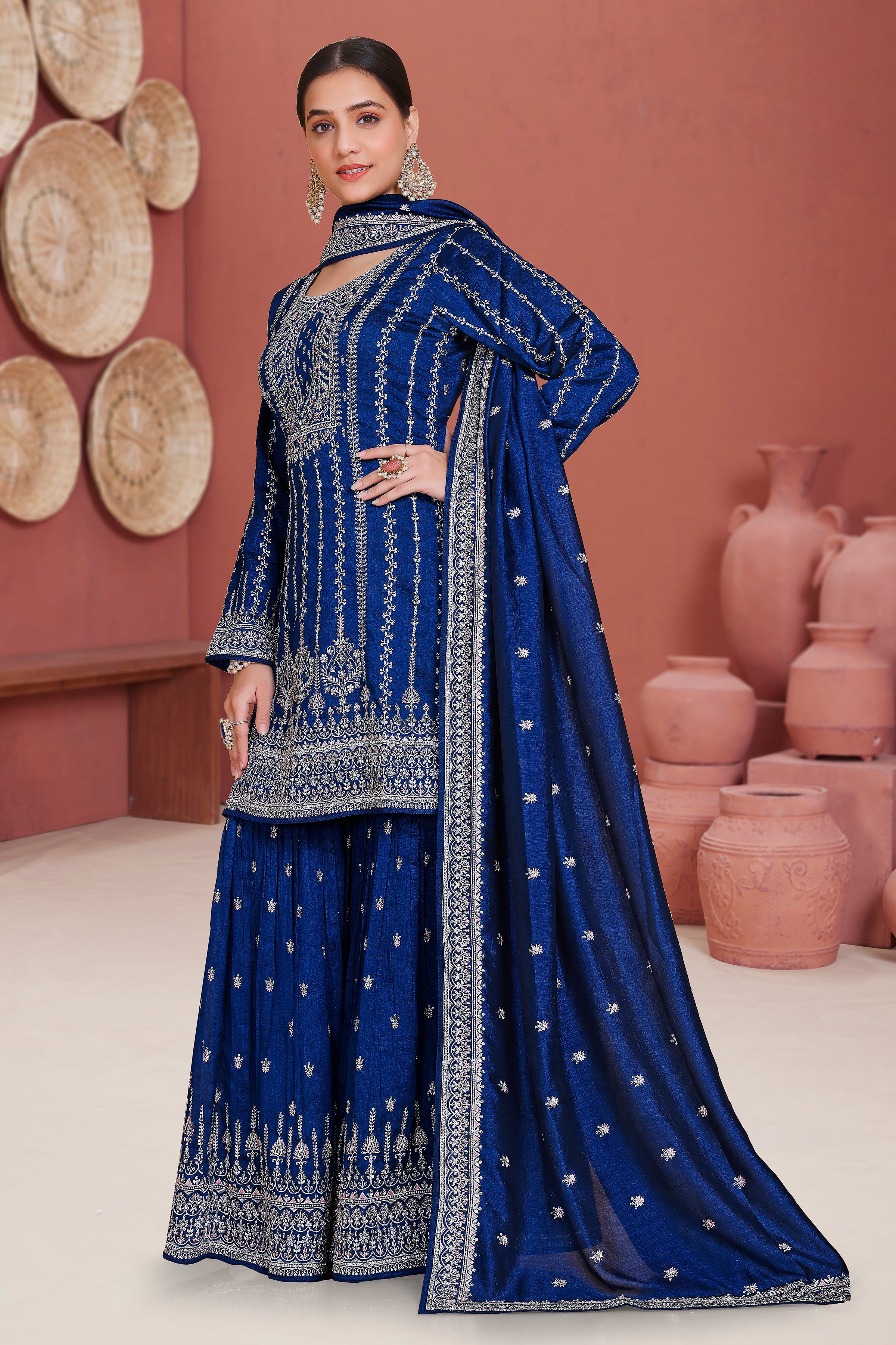 Kanika Sharara Suit - Roop Darshan