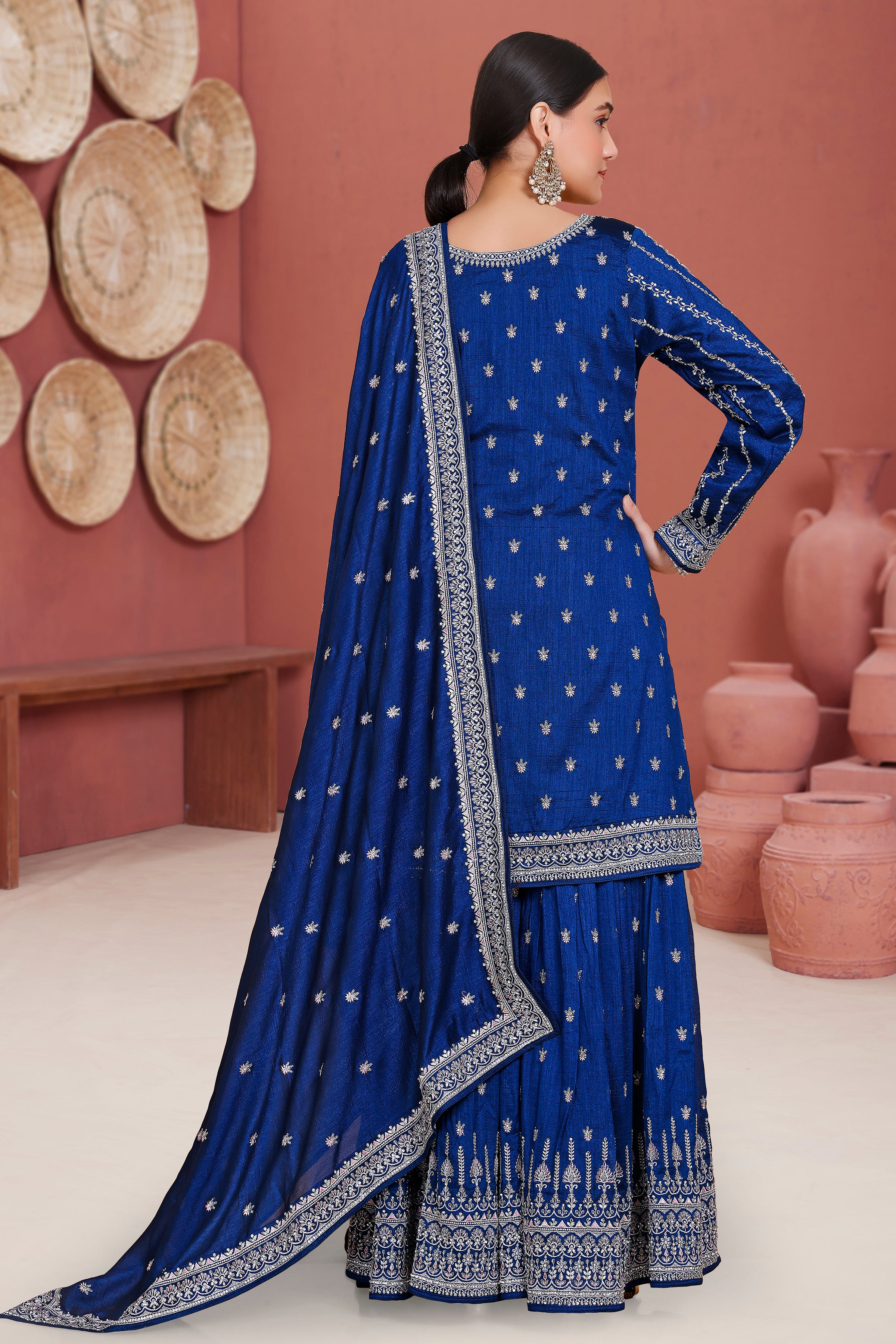 Kanika Sharara Suit - Roop Darshan