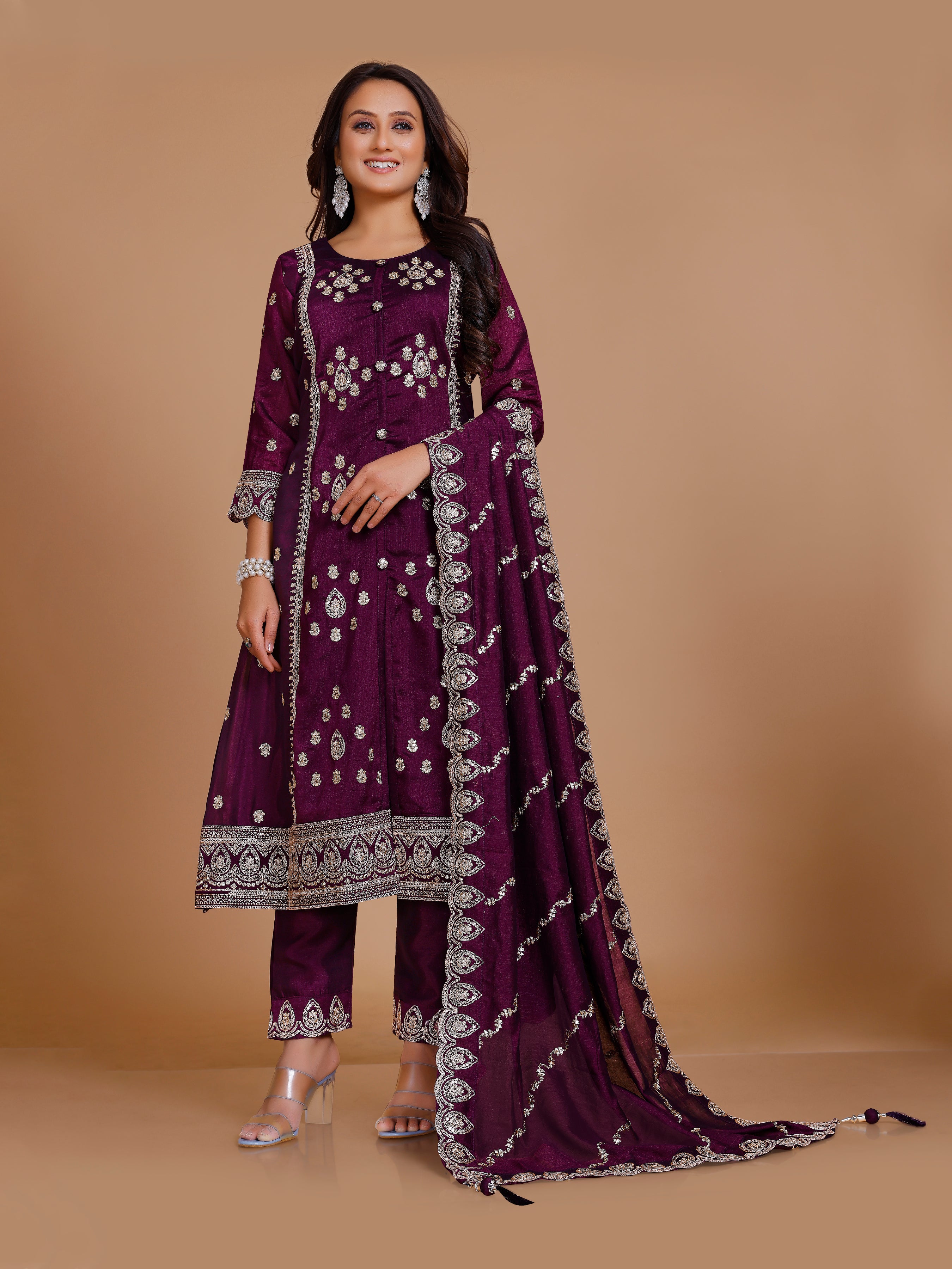 Navya Flair Suit - Roop Darshan