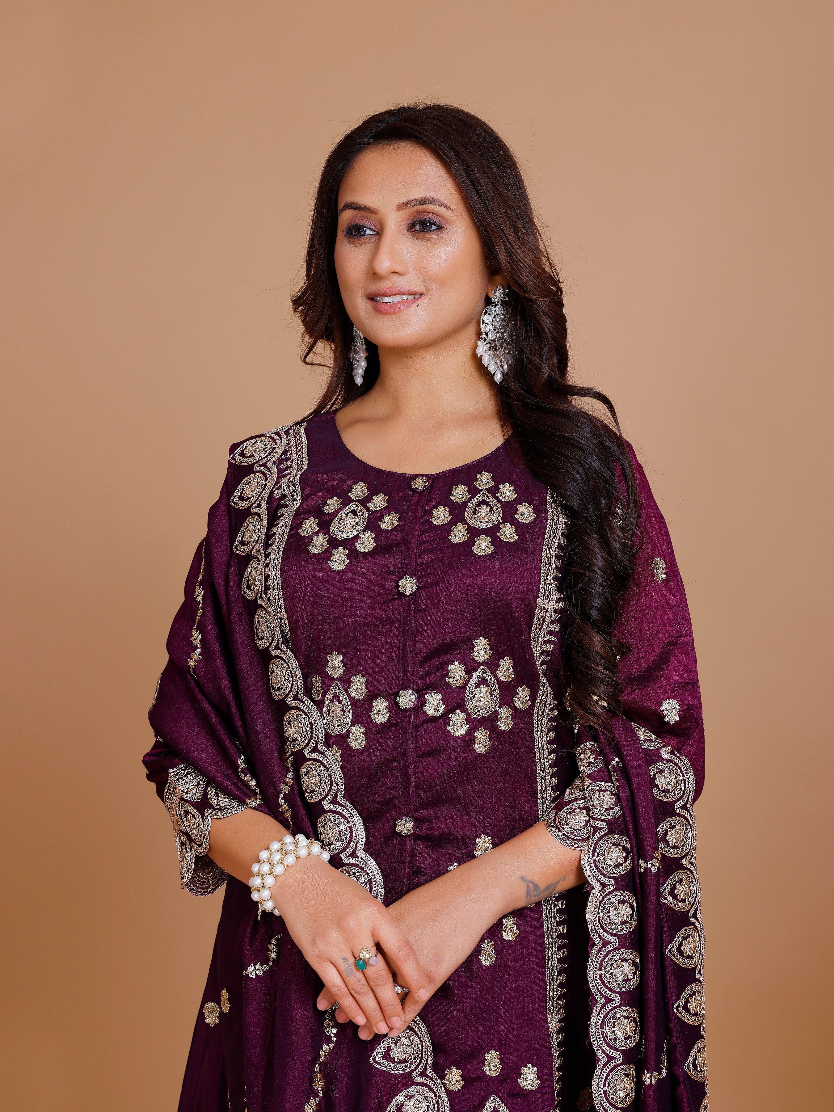 Navya Flair Suit - Roop Darshan