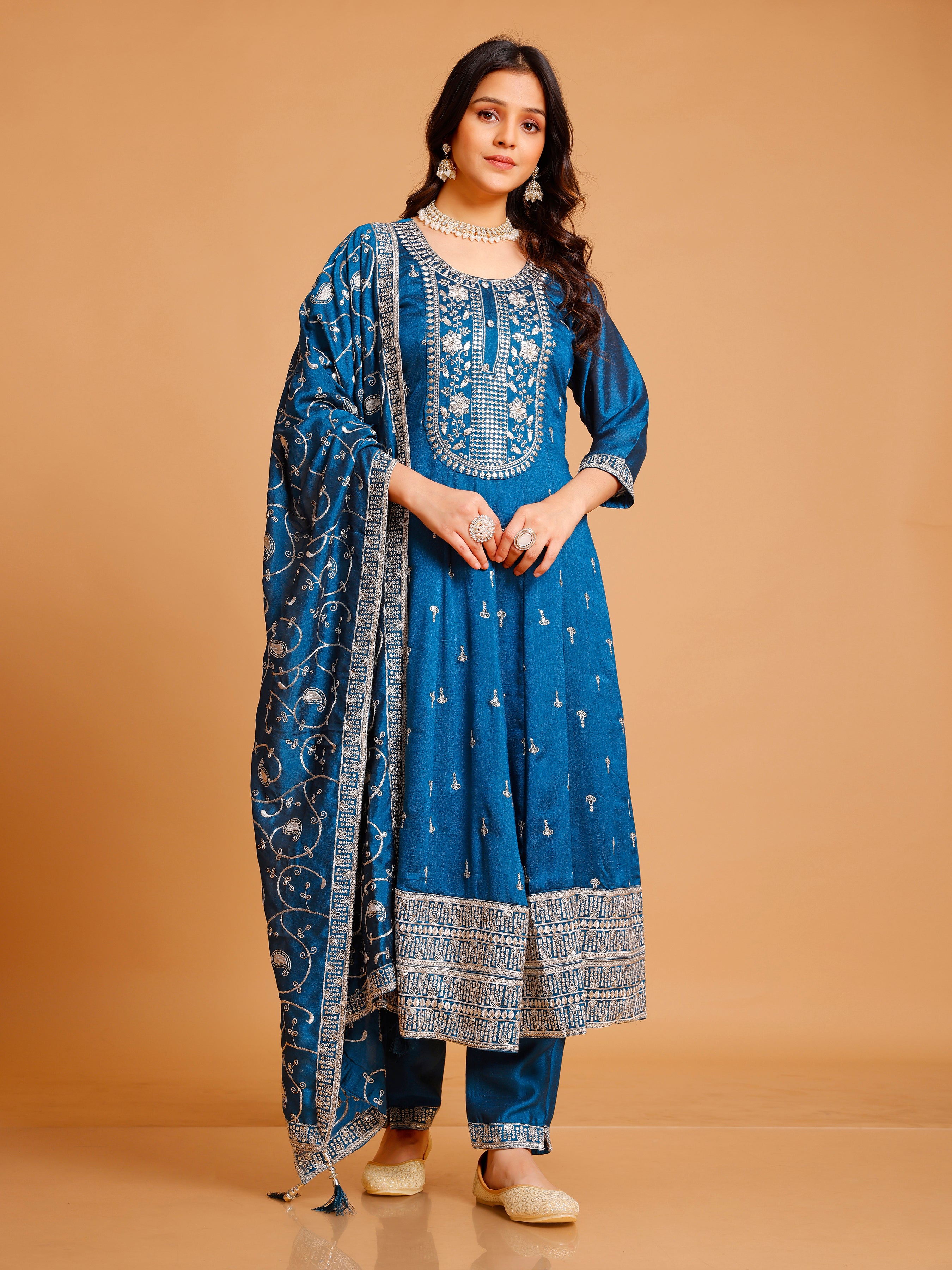 Krina Flair Suit - Roop Darshan