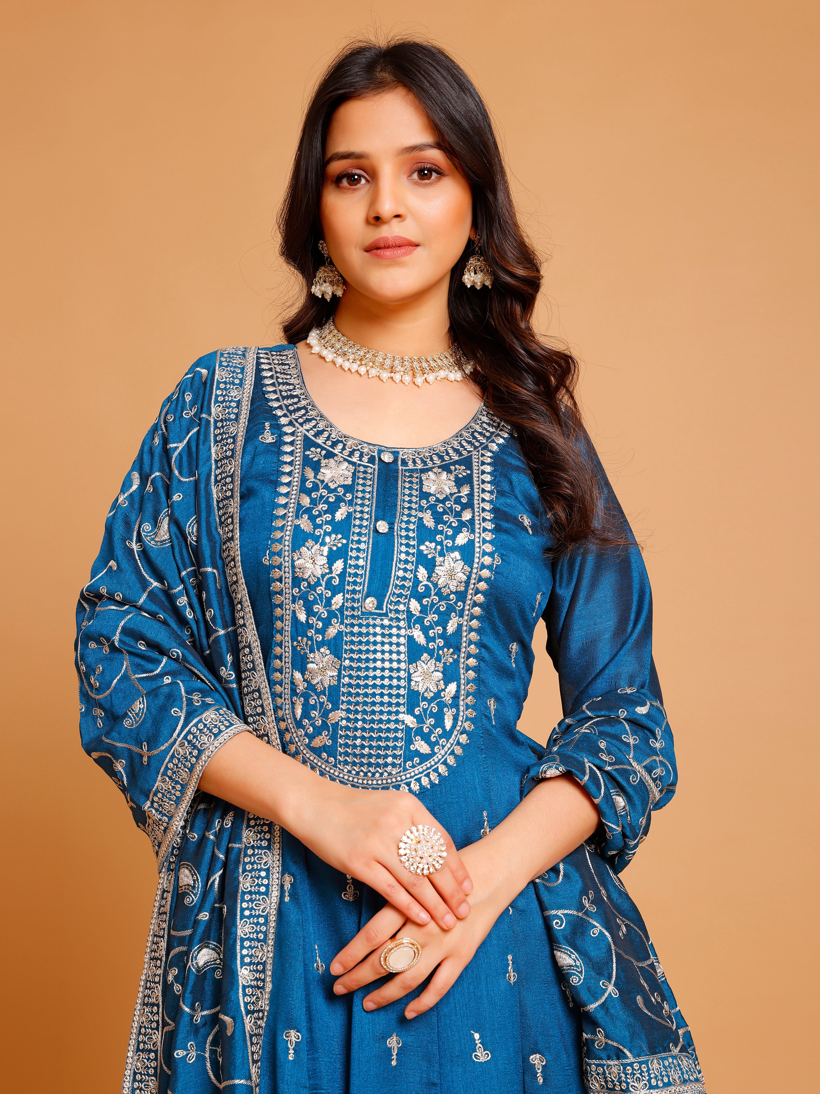 Krina Flair Suit - Roop Darshan
