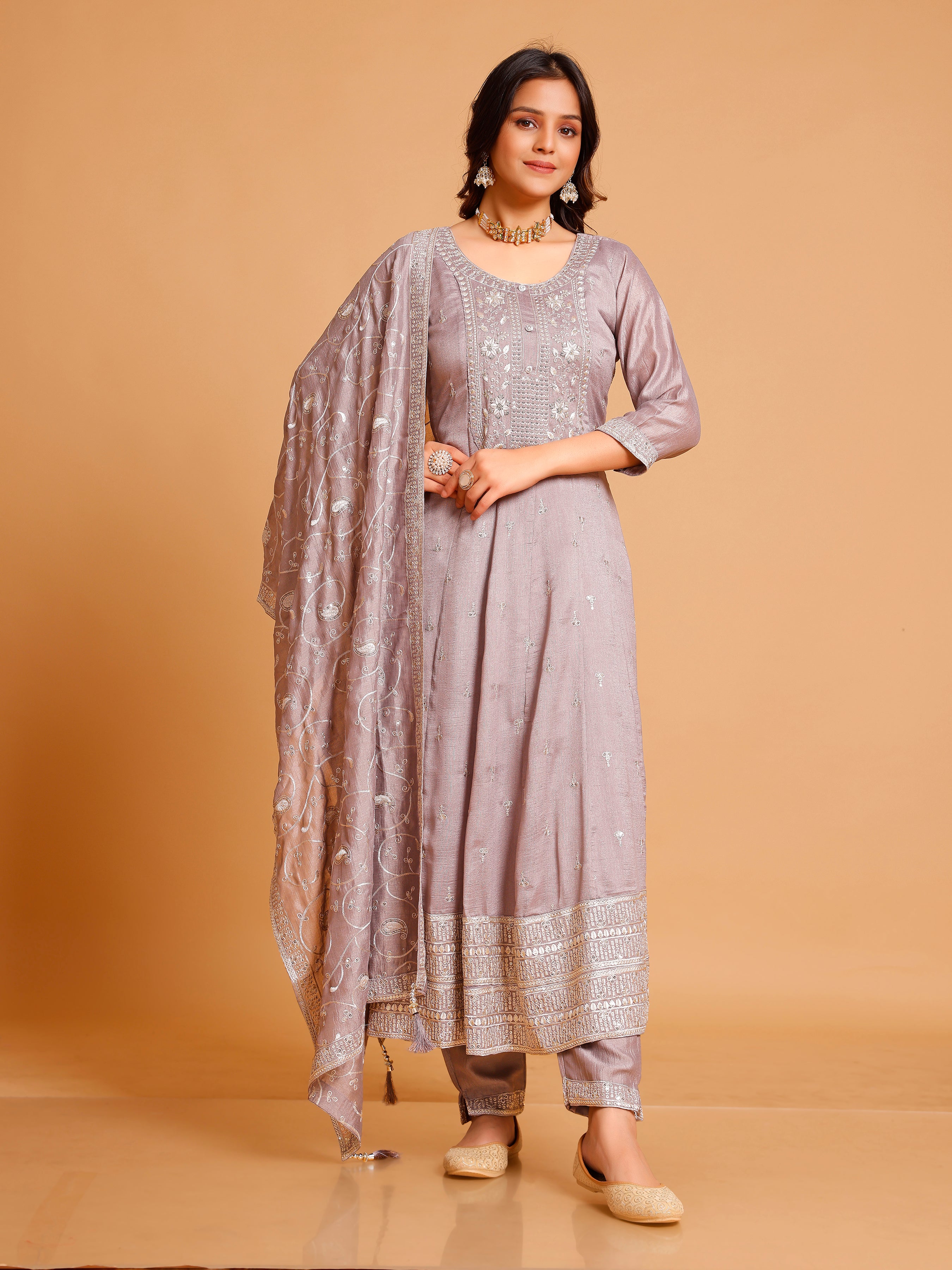 Krina Flair Suit - Roop Darshan