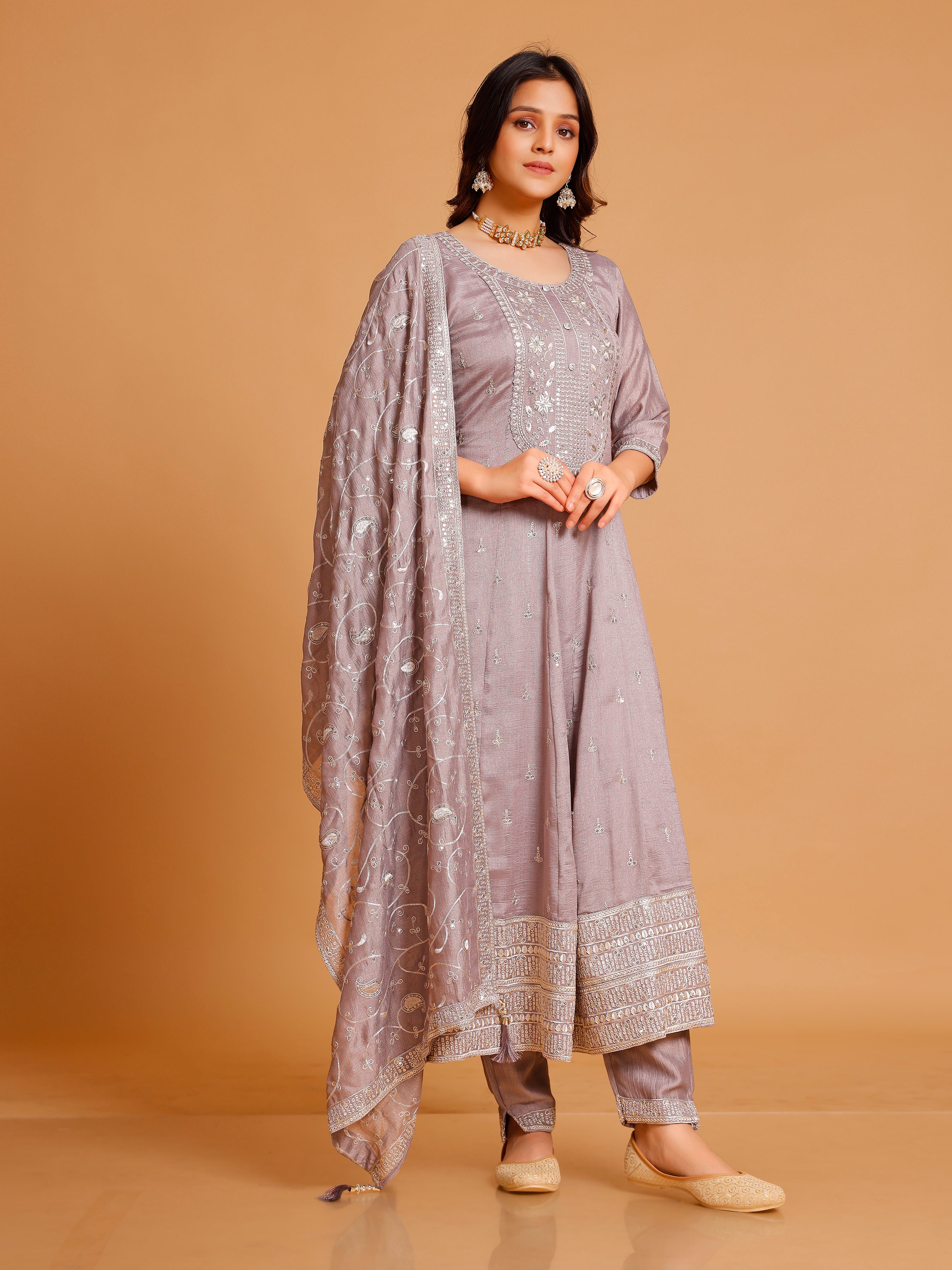 Krina Flair Suit - Roop Darshan