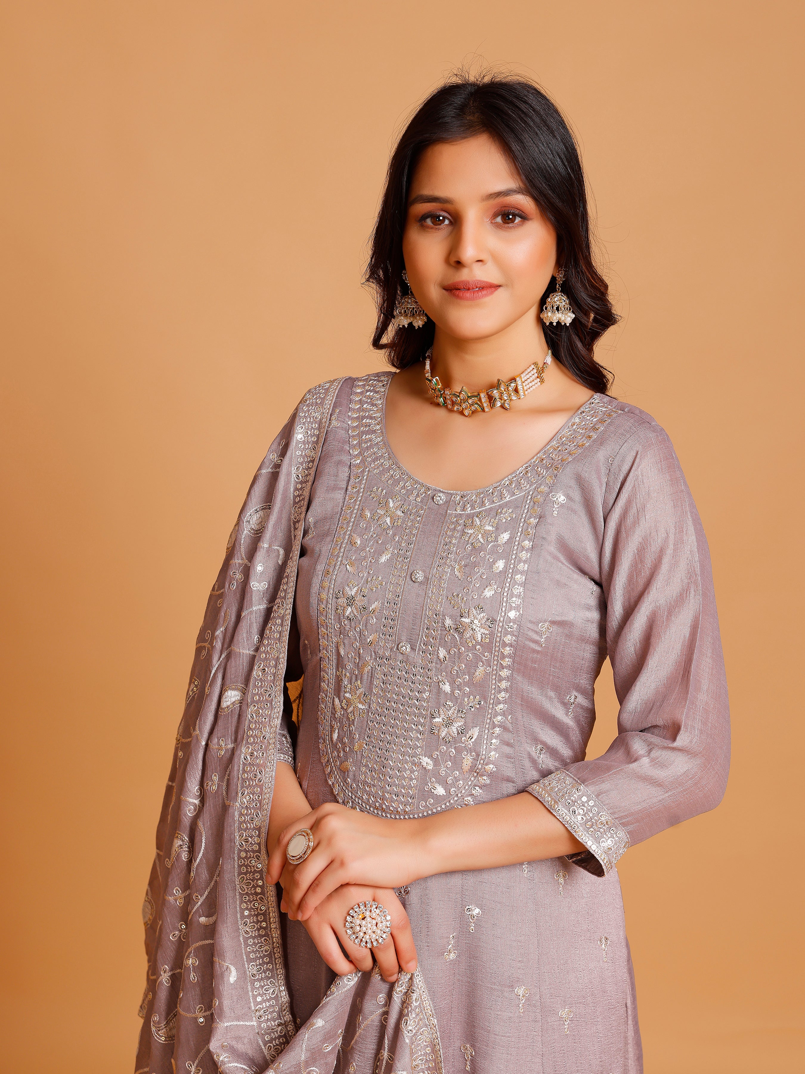 Krina Flair Suit - Roop Darshan