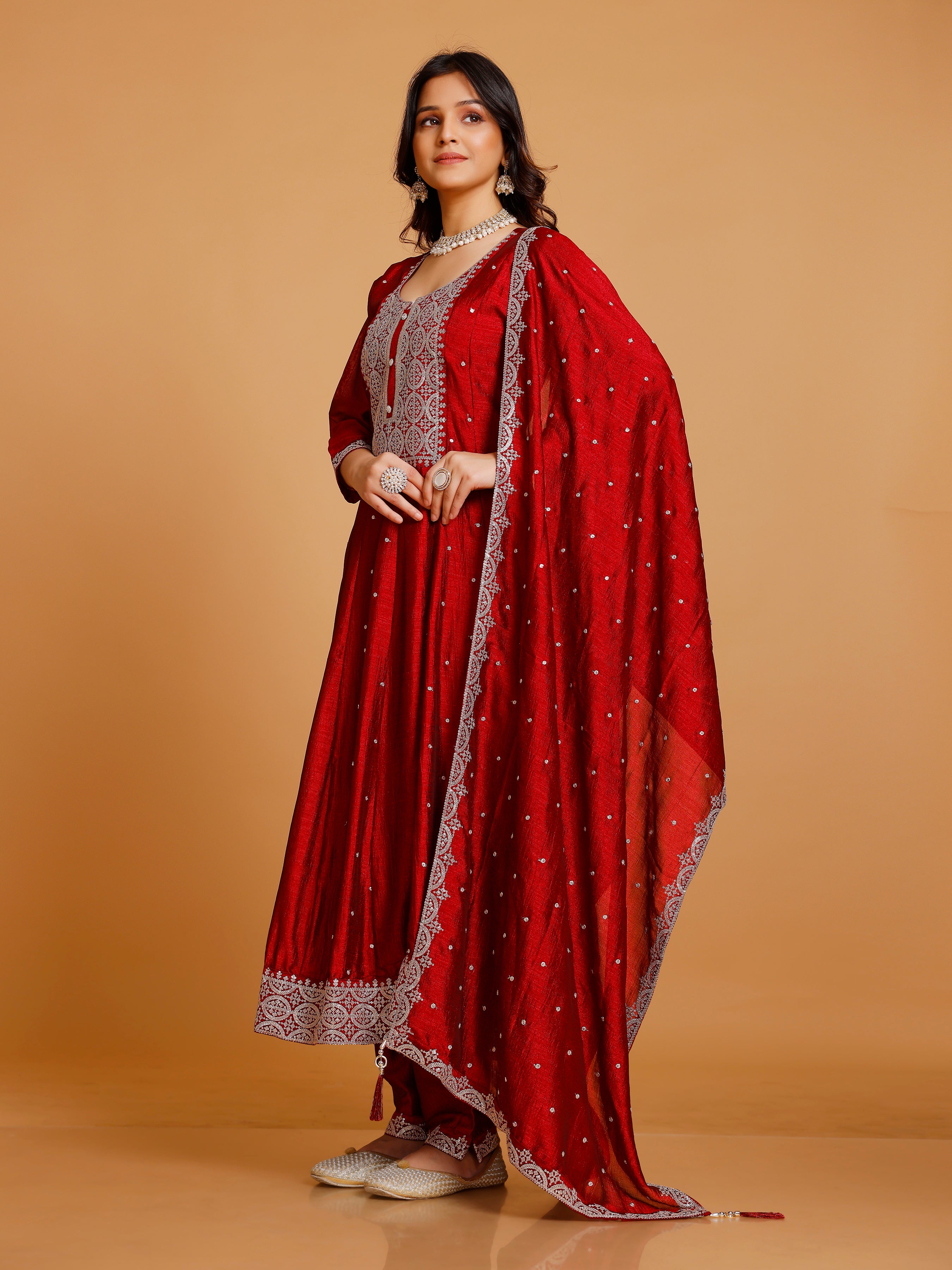 Jiya Flair Kamiz & Pant - Roop Darshan