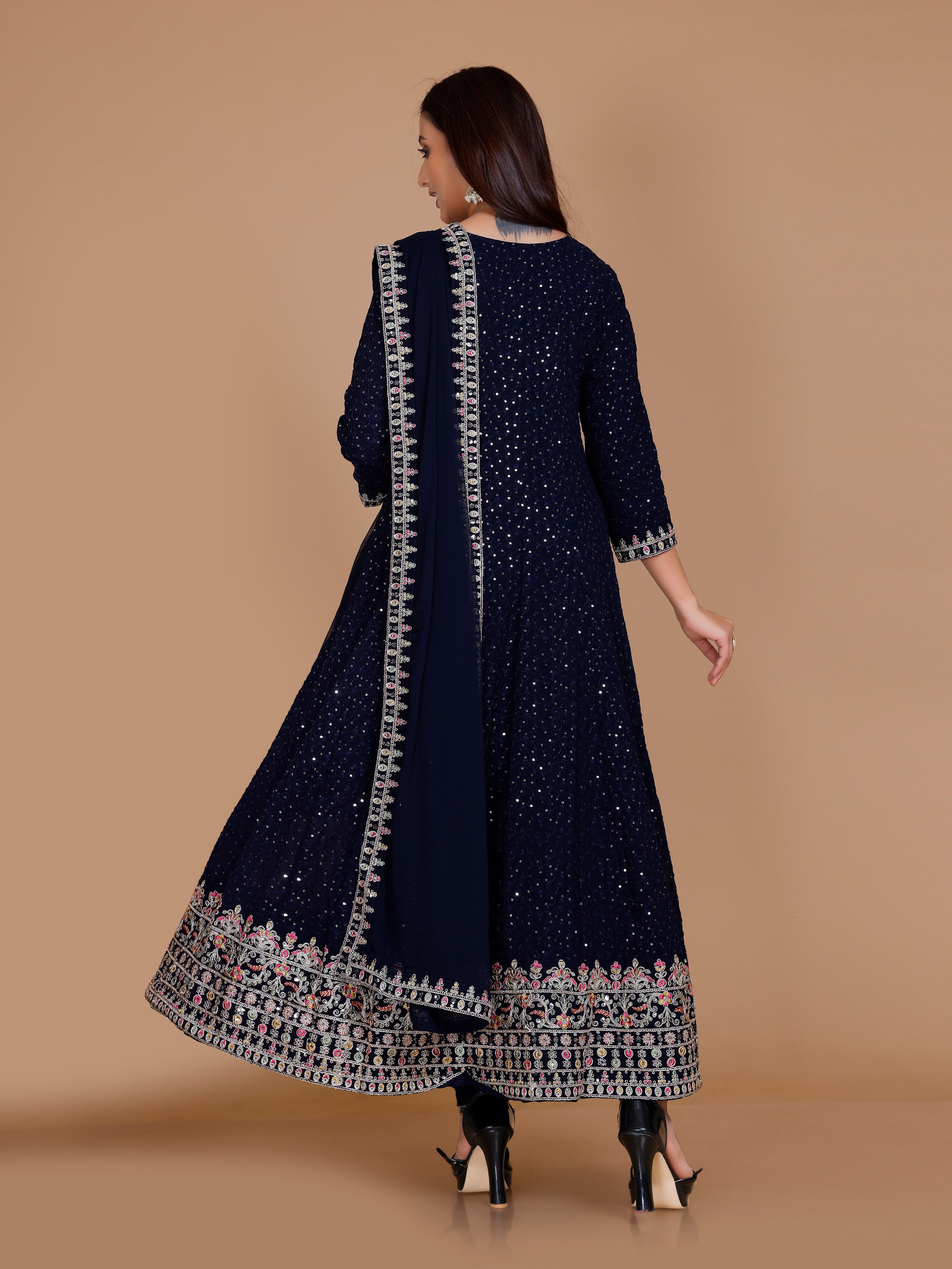 Jemika Flair Kamiz & Pant - Roop Darshan
