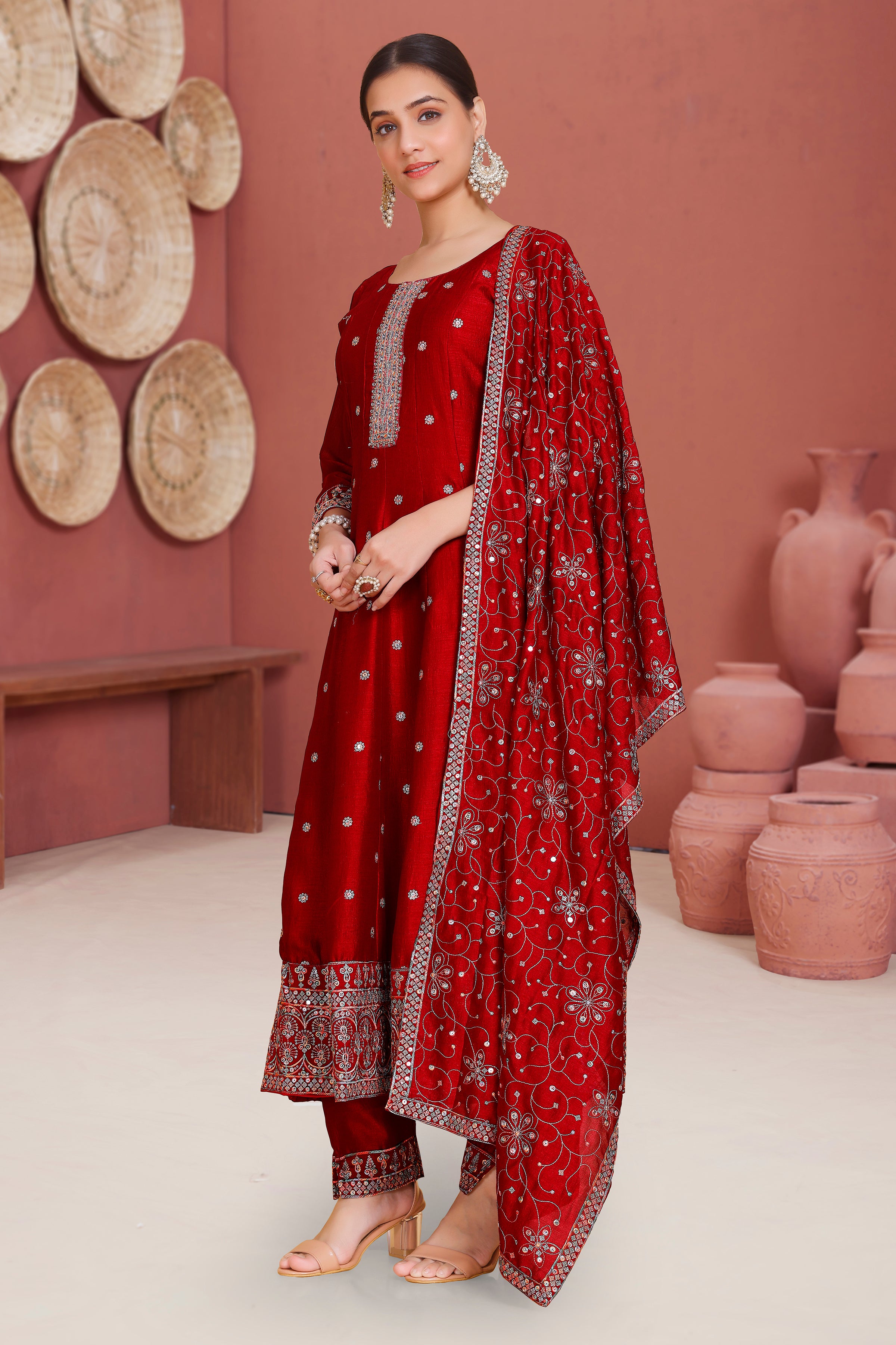Pinal Flair Suit - Roop Darshan