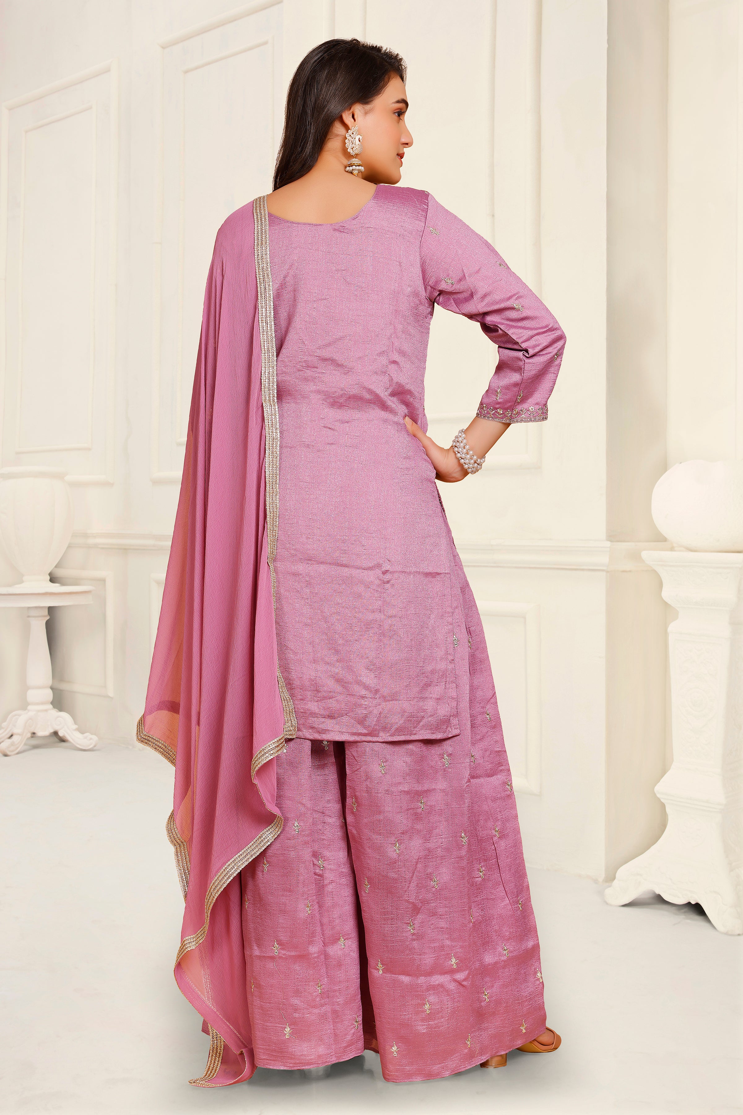 Krina Palazzo Suit - Roop Darshan