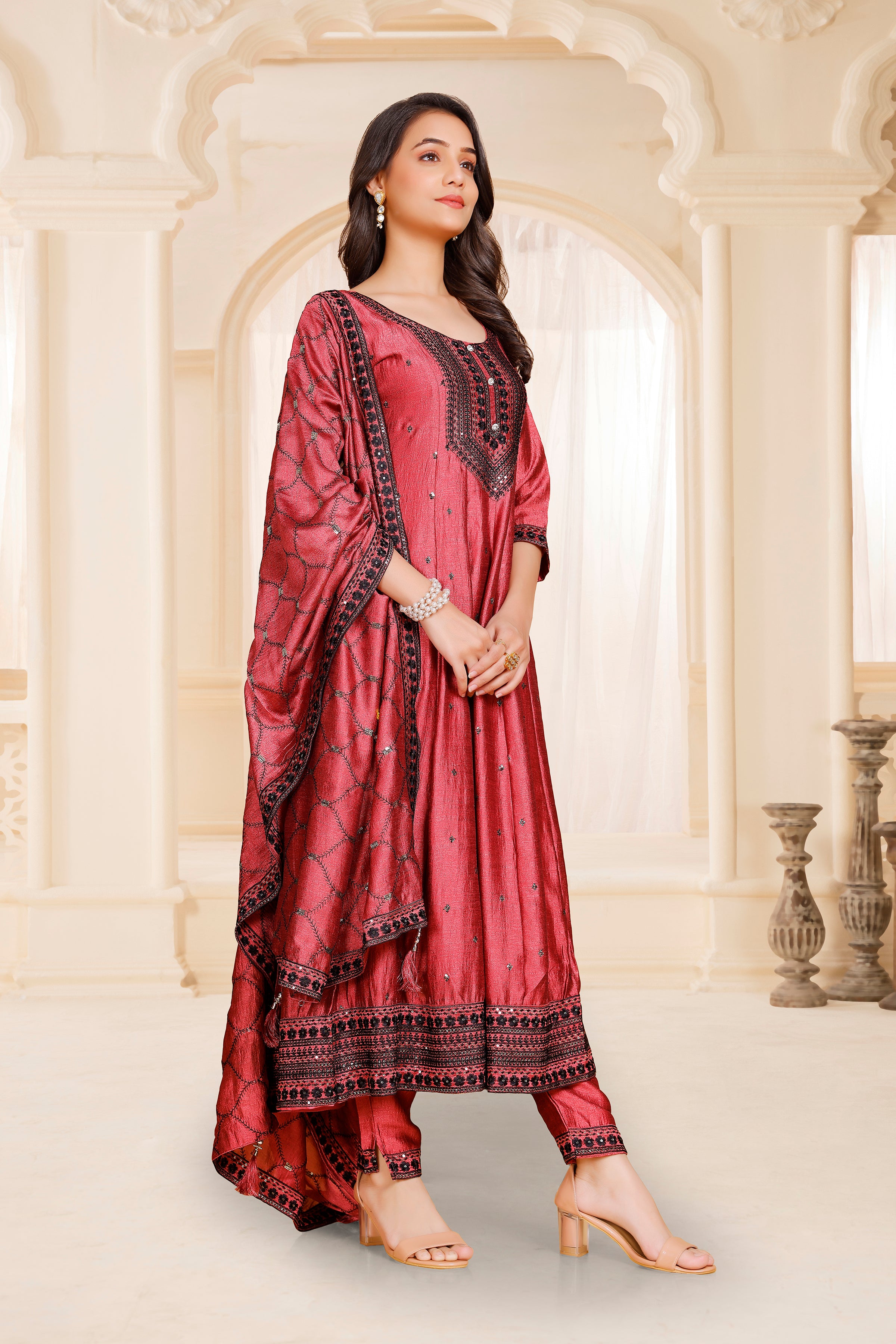 Rishma Flair Kamiz & Pant - Roop Darshan