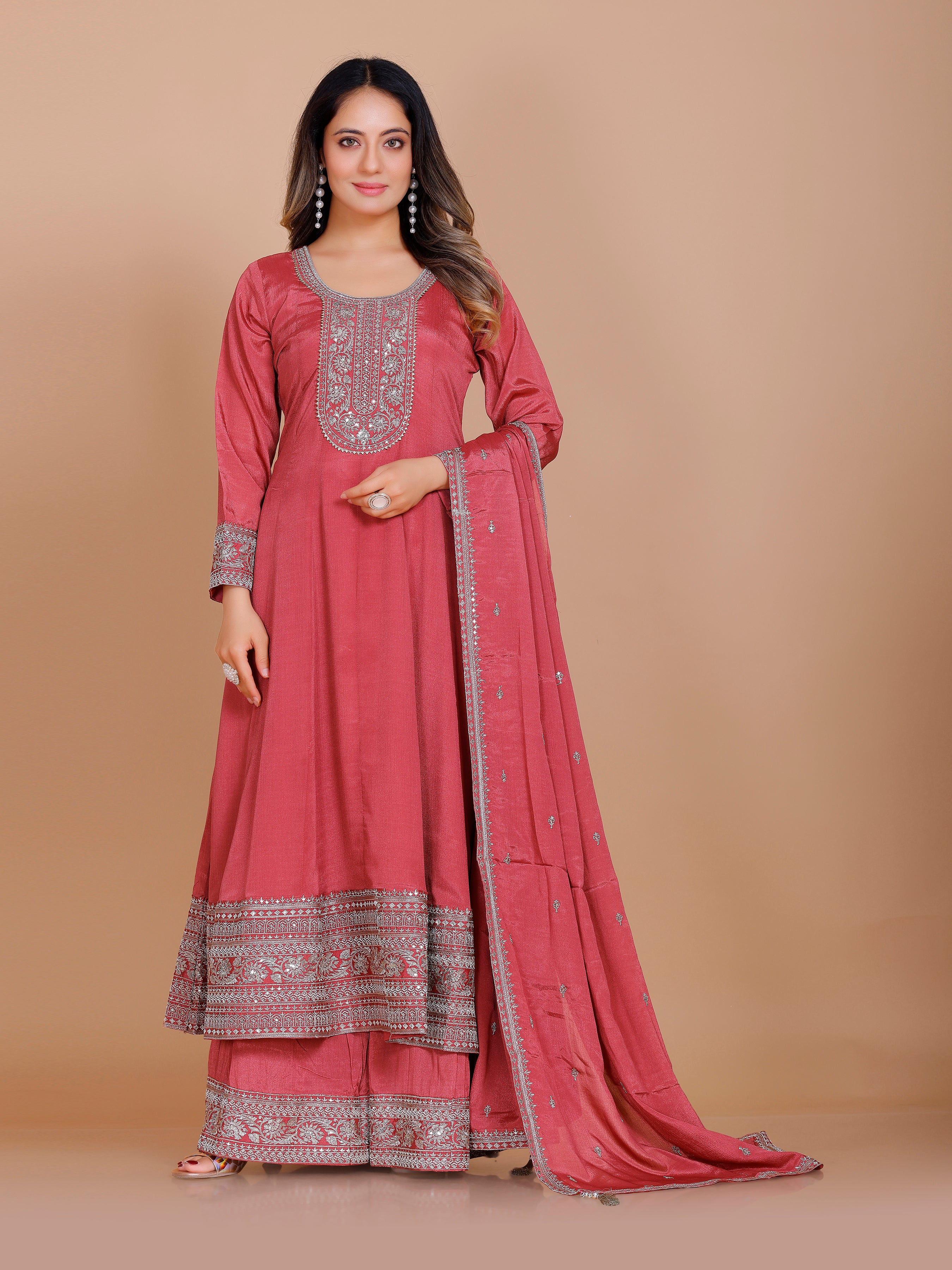 Arika Palazzo Suit - Roop Darshan