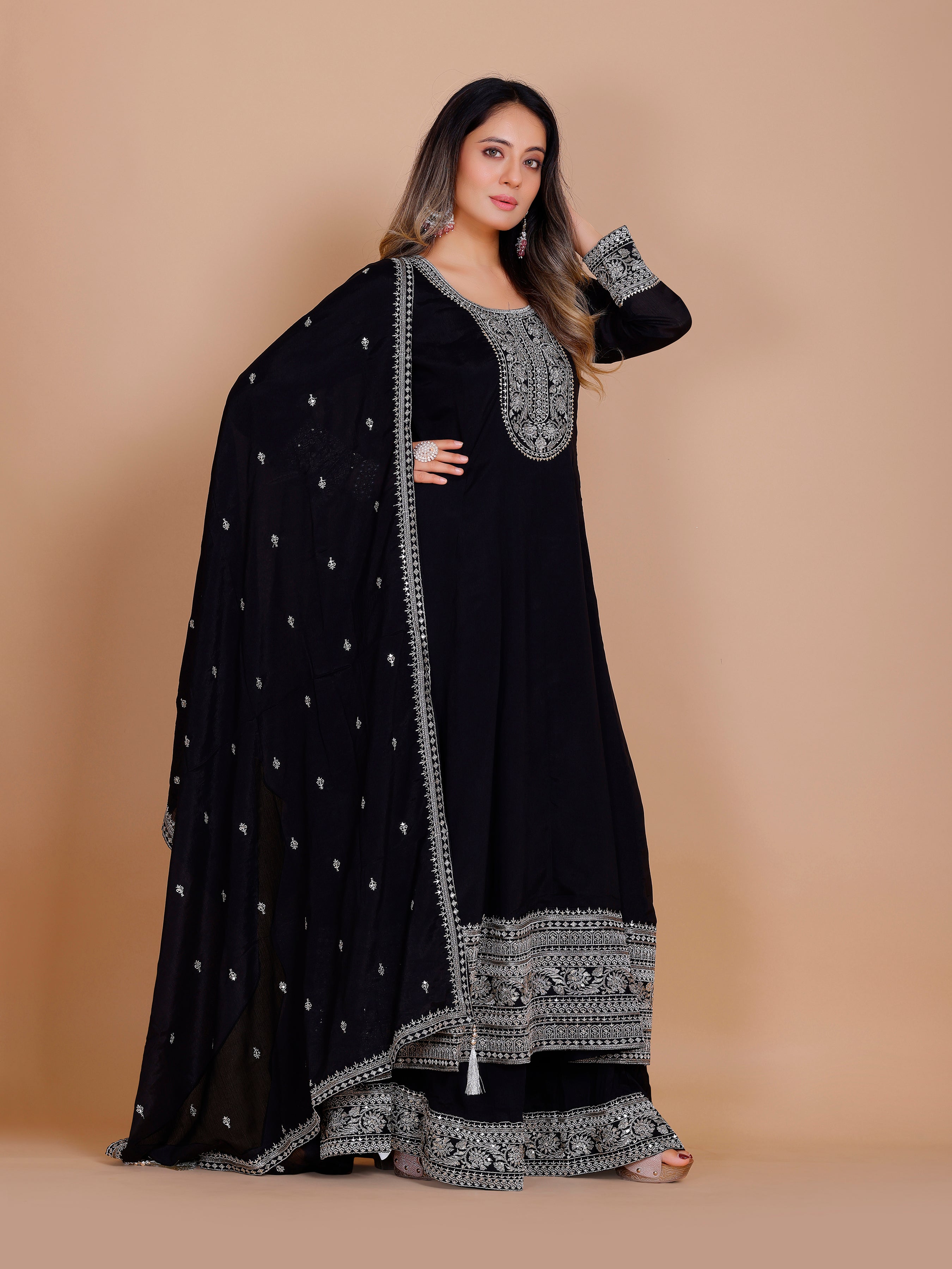 Arika Palazzo Suit - Roop Darshan