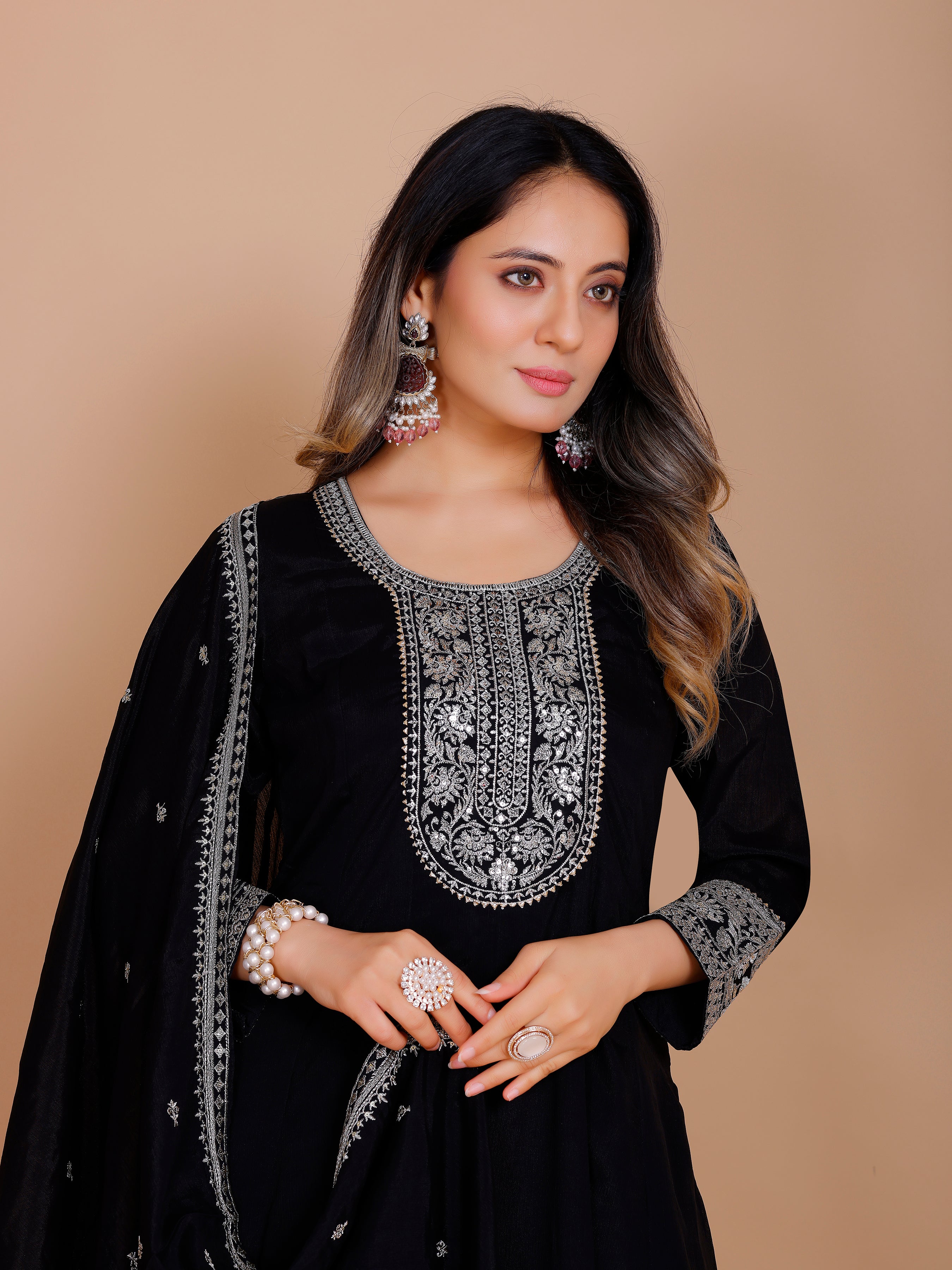 Arika Palazzo Suit - Roop Darshan