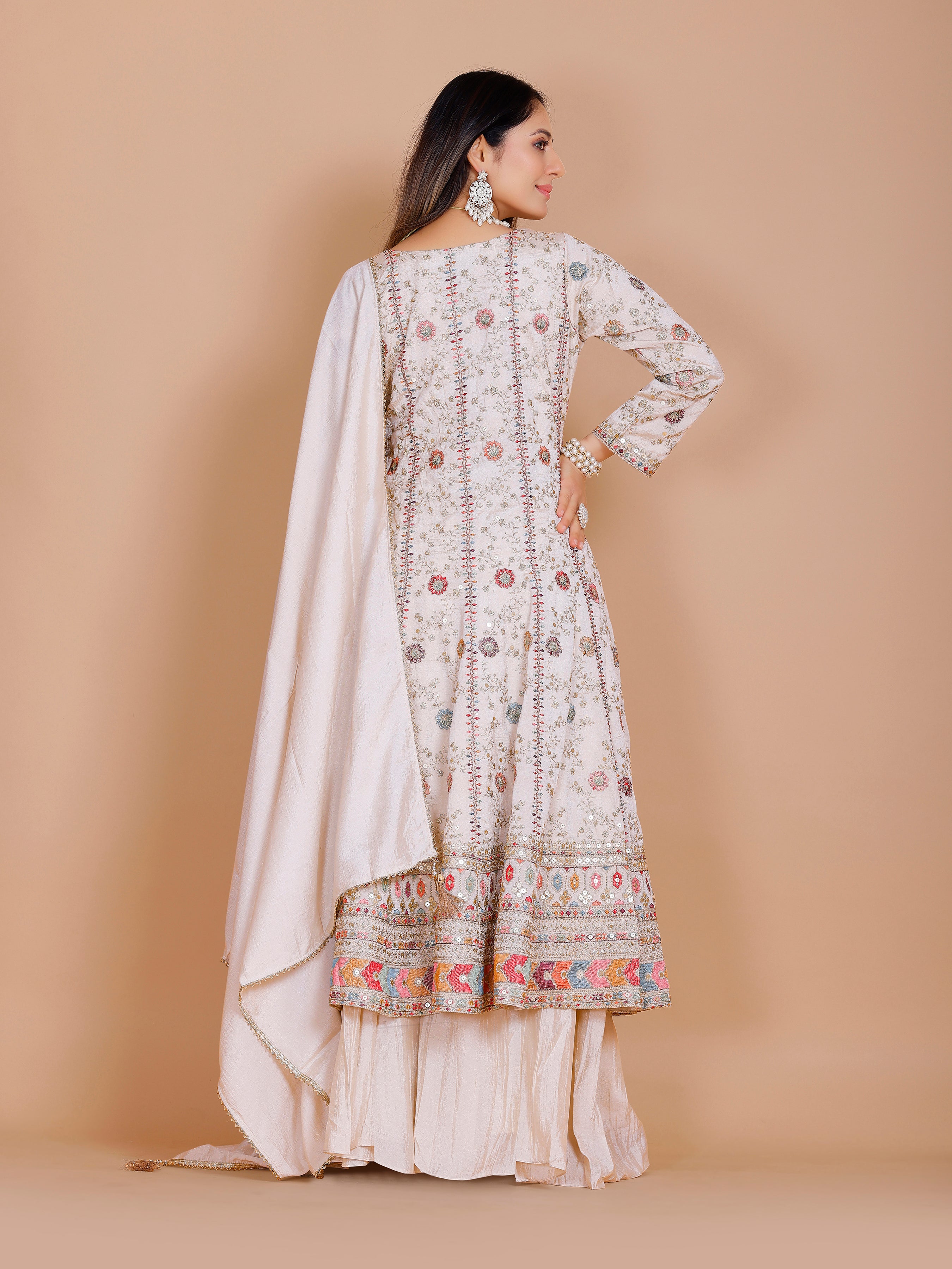 Kareena Palazzo Suit - Roop Darshan