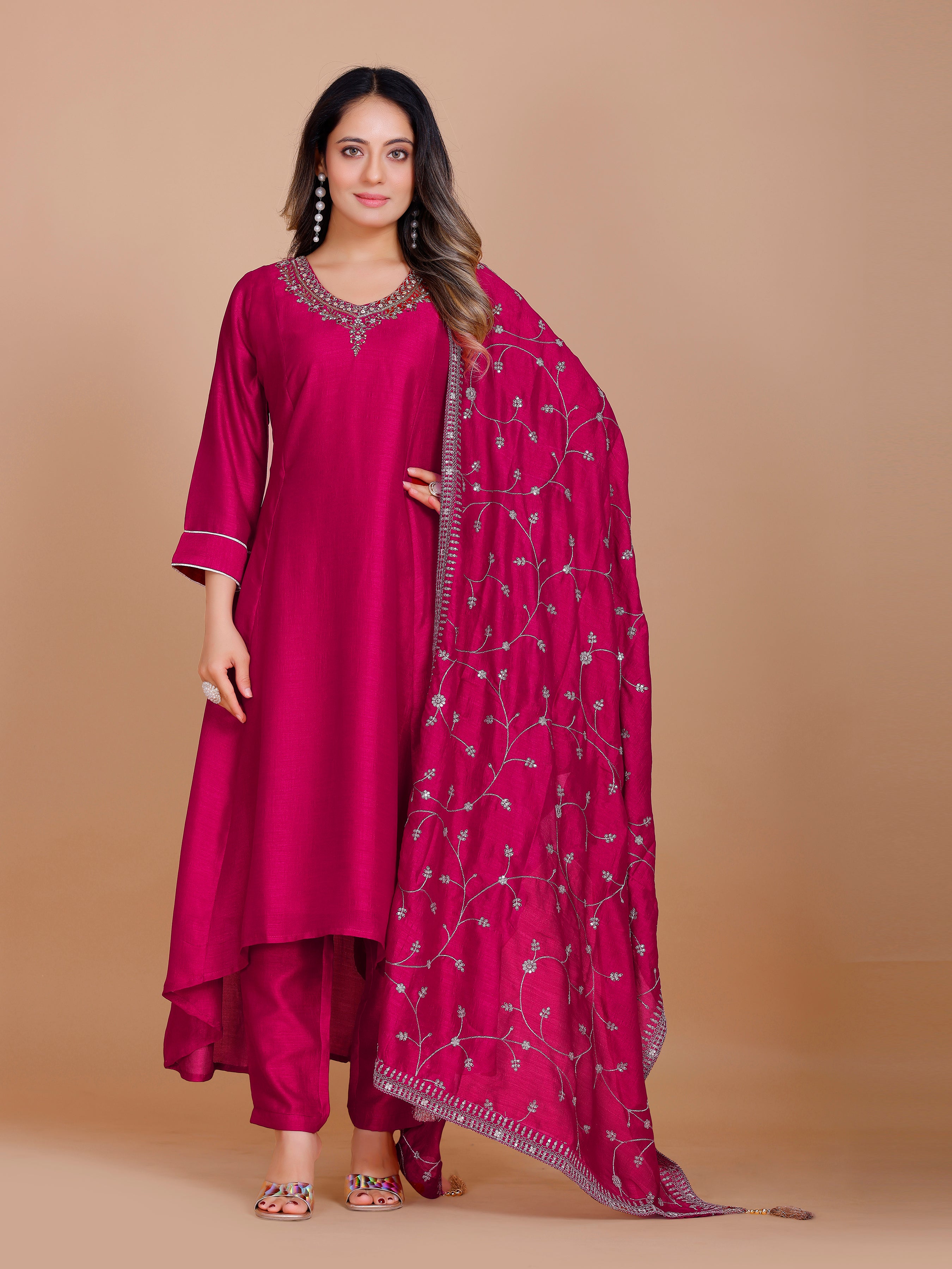 Hinal Flair Suit - Roop Darshan