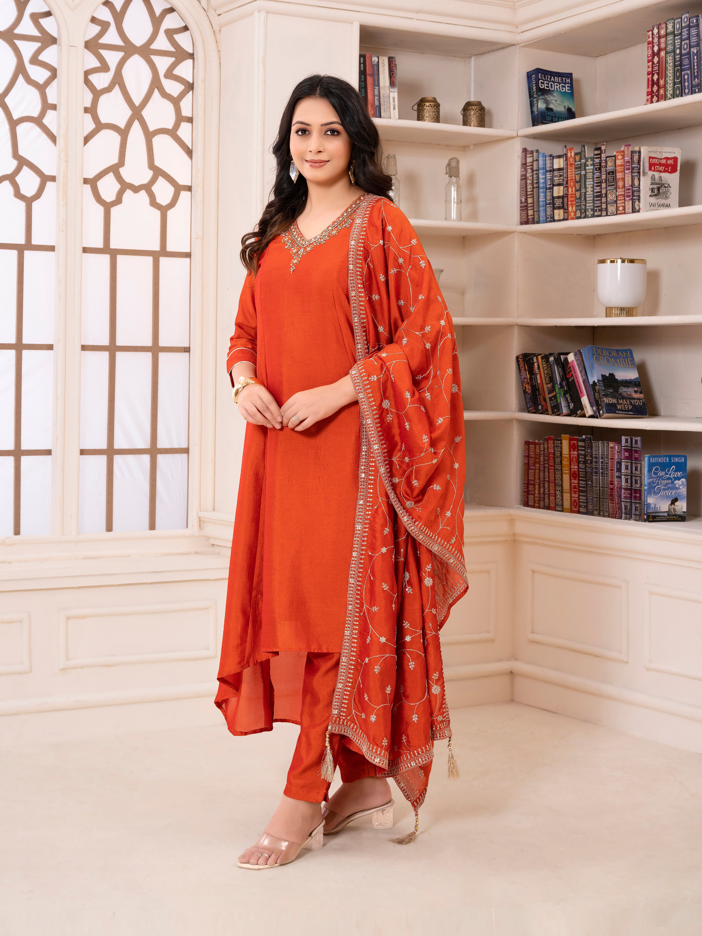 Hinal Flair Suit - Roop Darshan