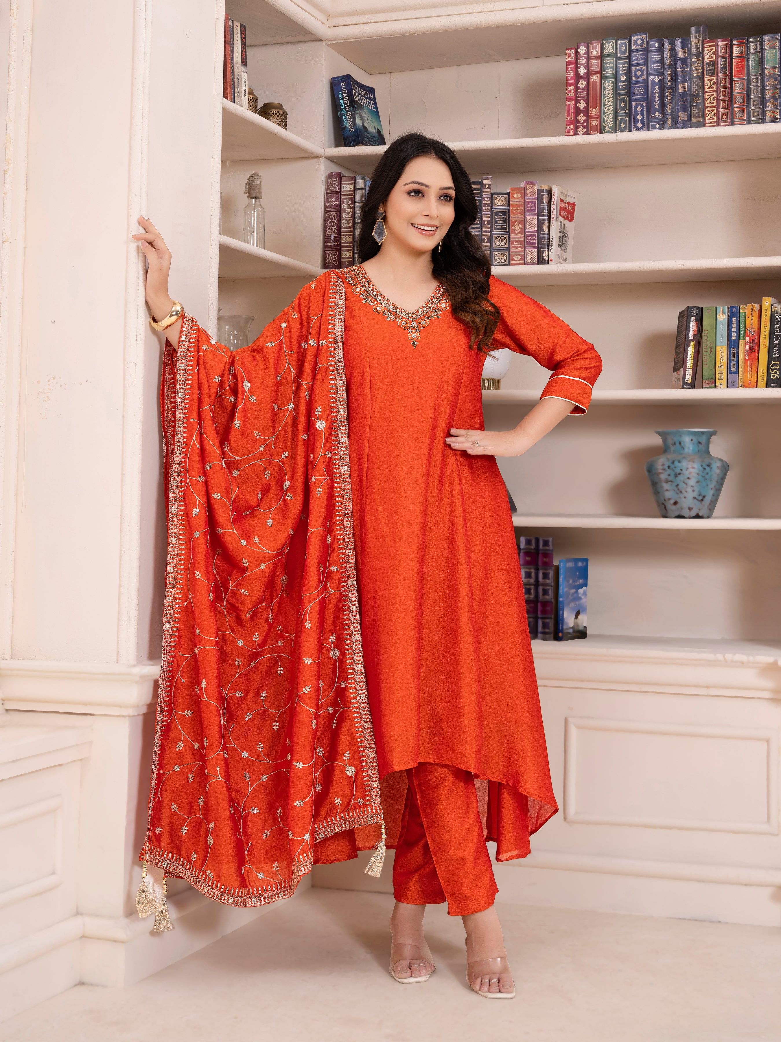 Hinal Flair Suit - Roop Darshan