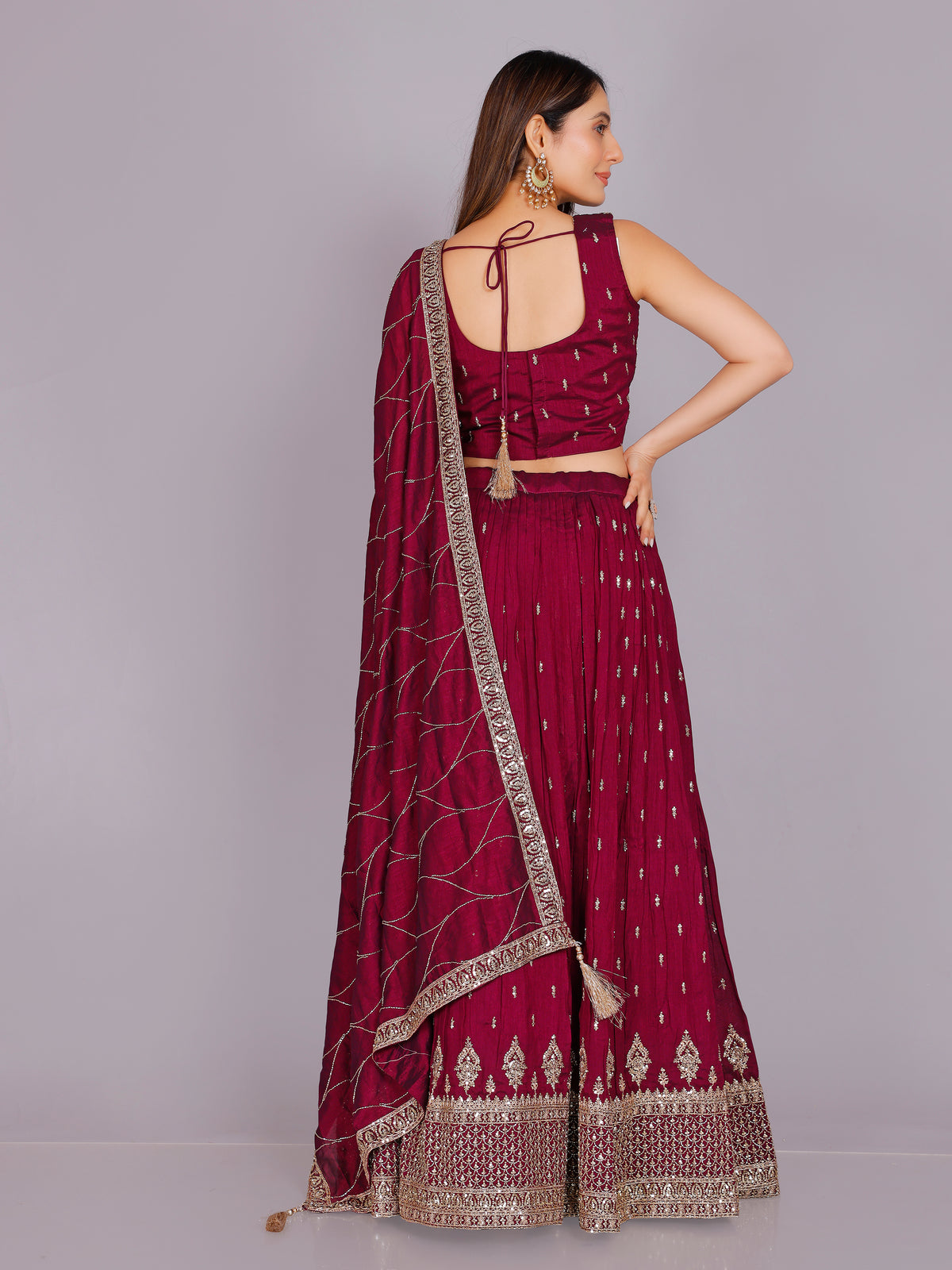 Aavani Silk Chaniya Lehenga