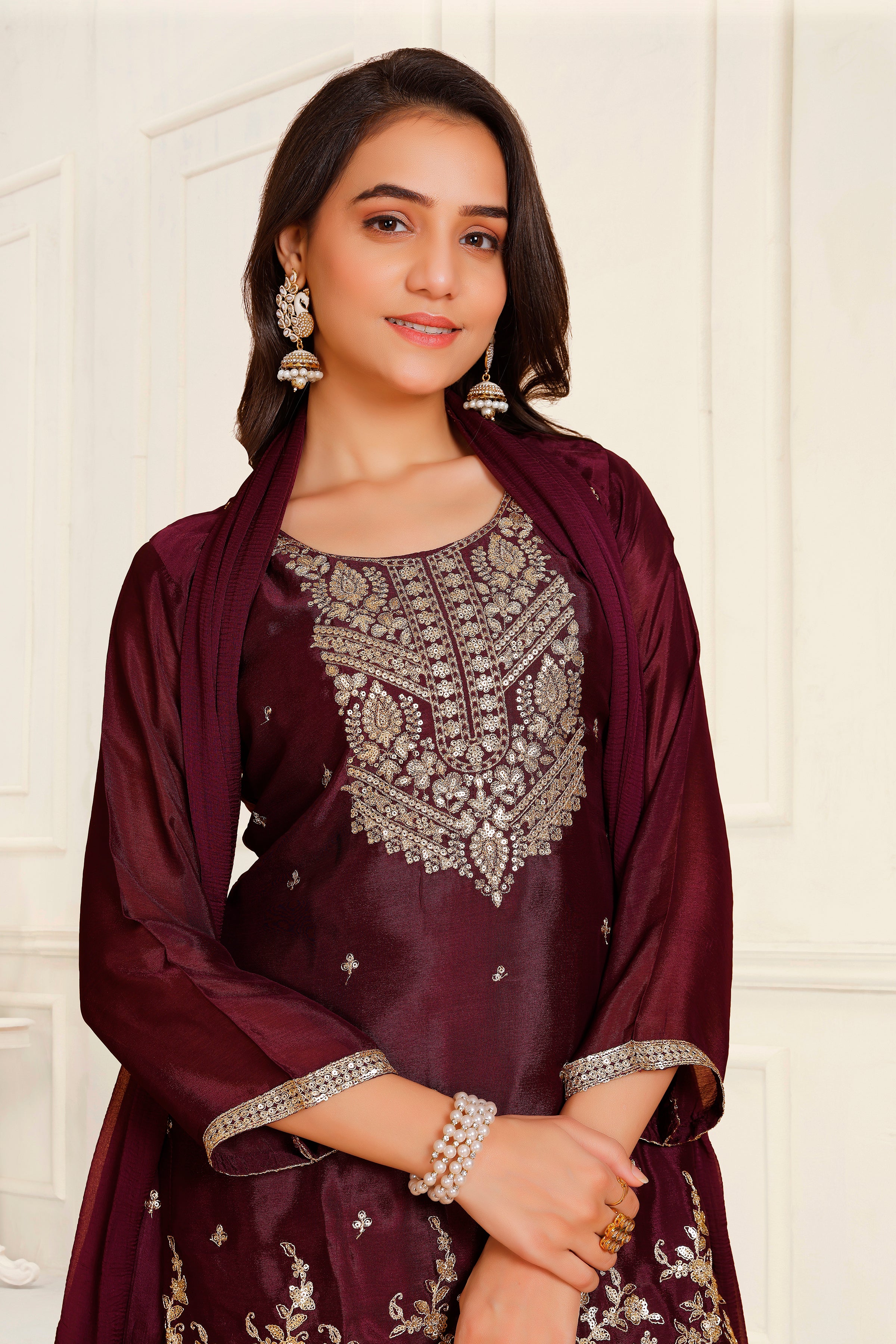 Mahika Palazzo Suit - Roop Darshan
