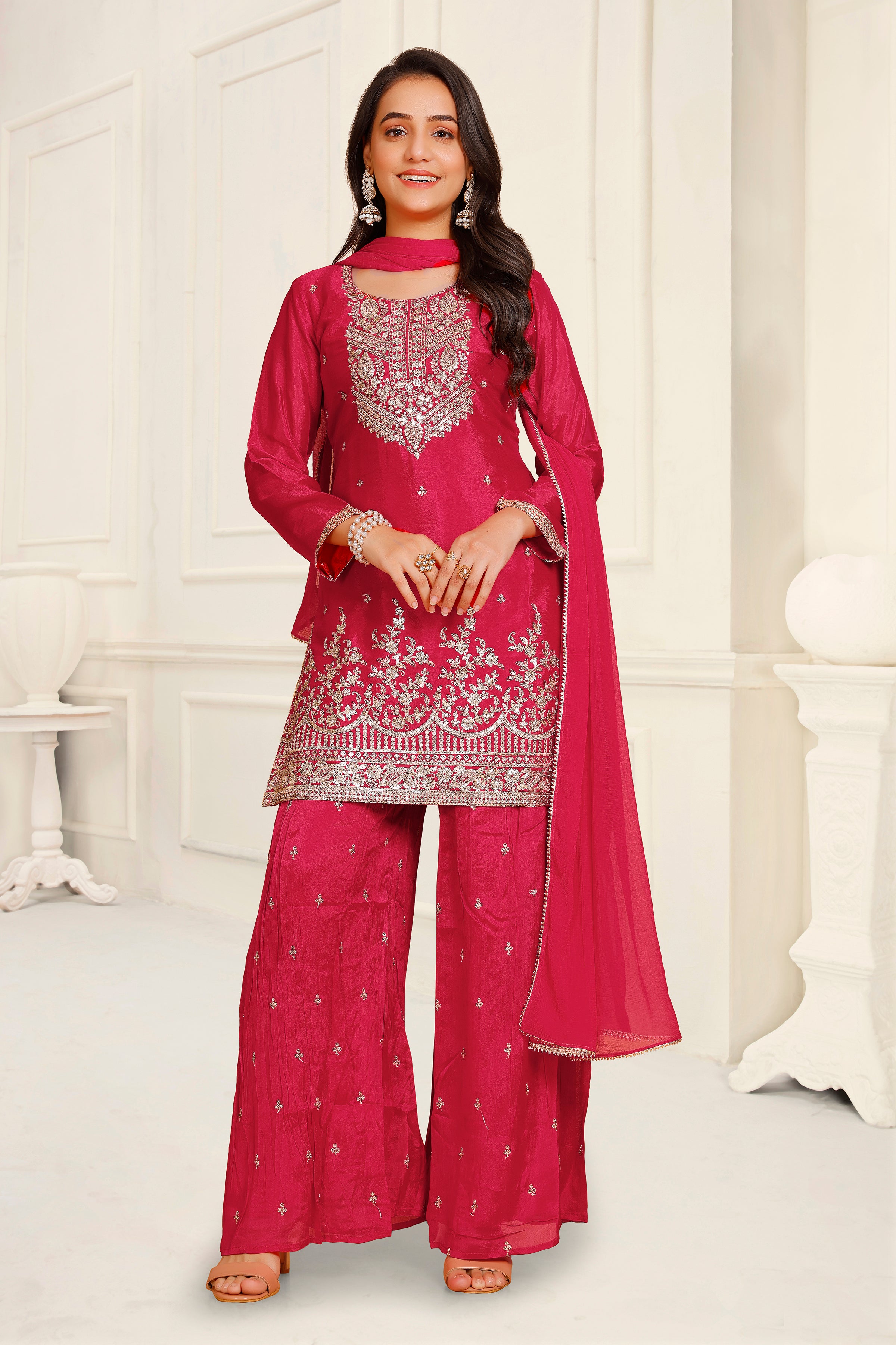 Mahika Palazzo Suit - Roop Darshan