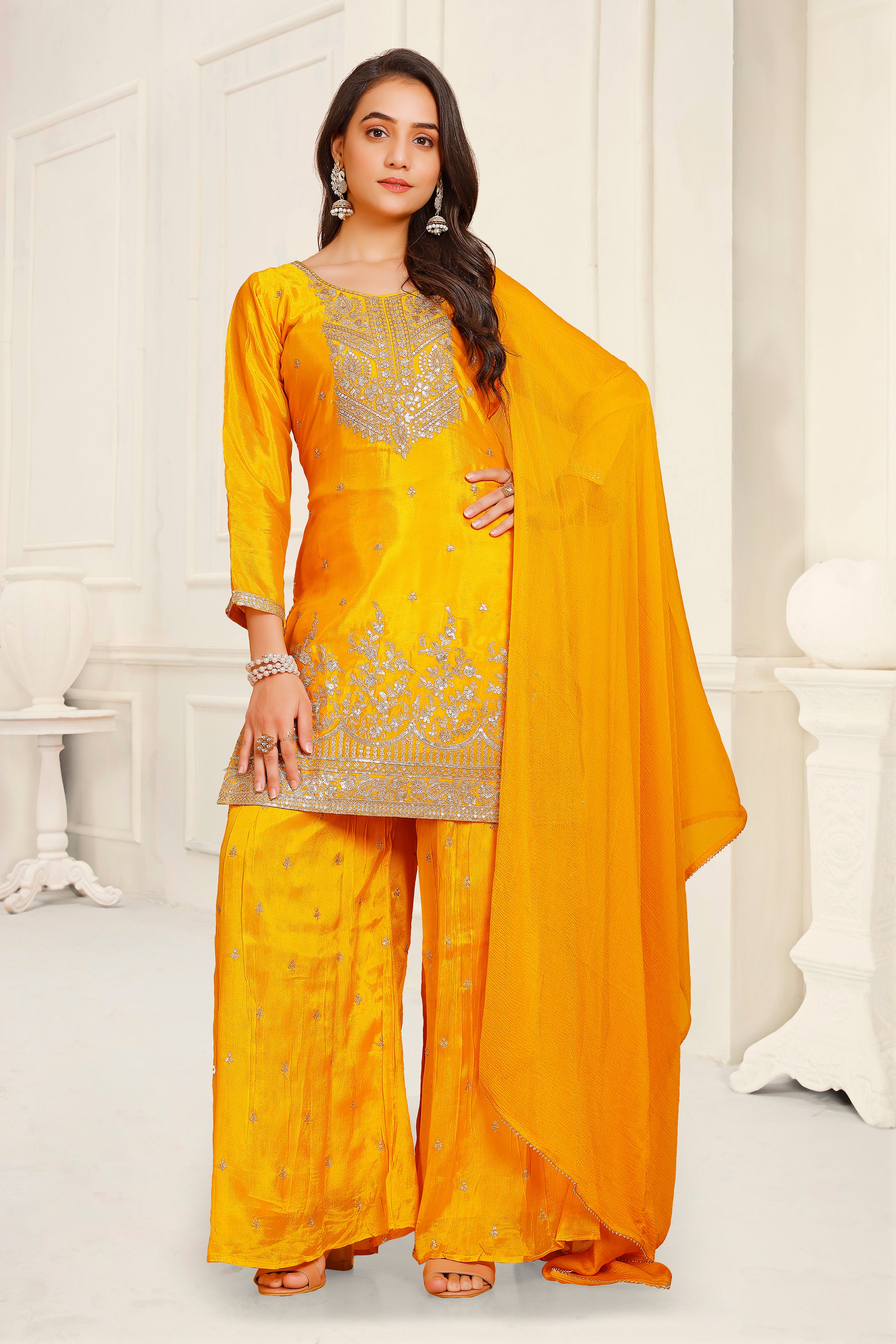 Mahika Palazzo Suit - Roop Darshan