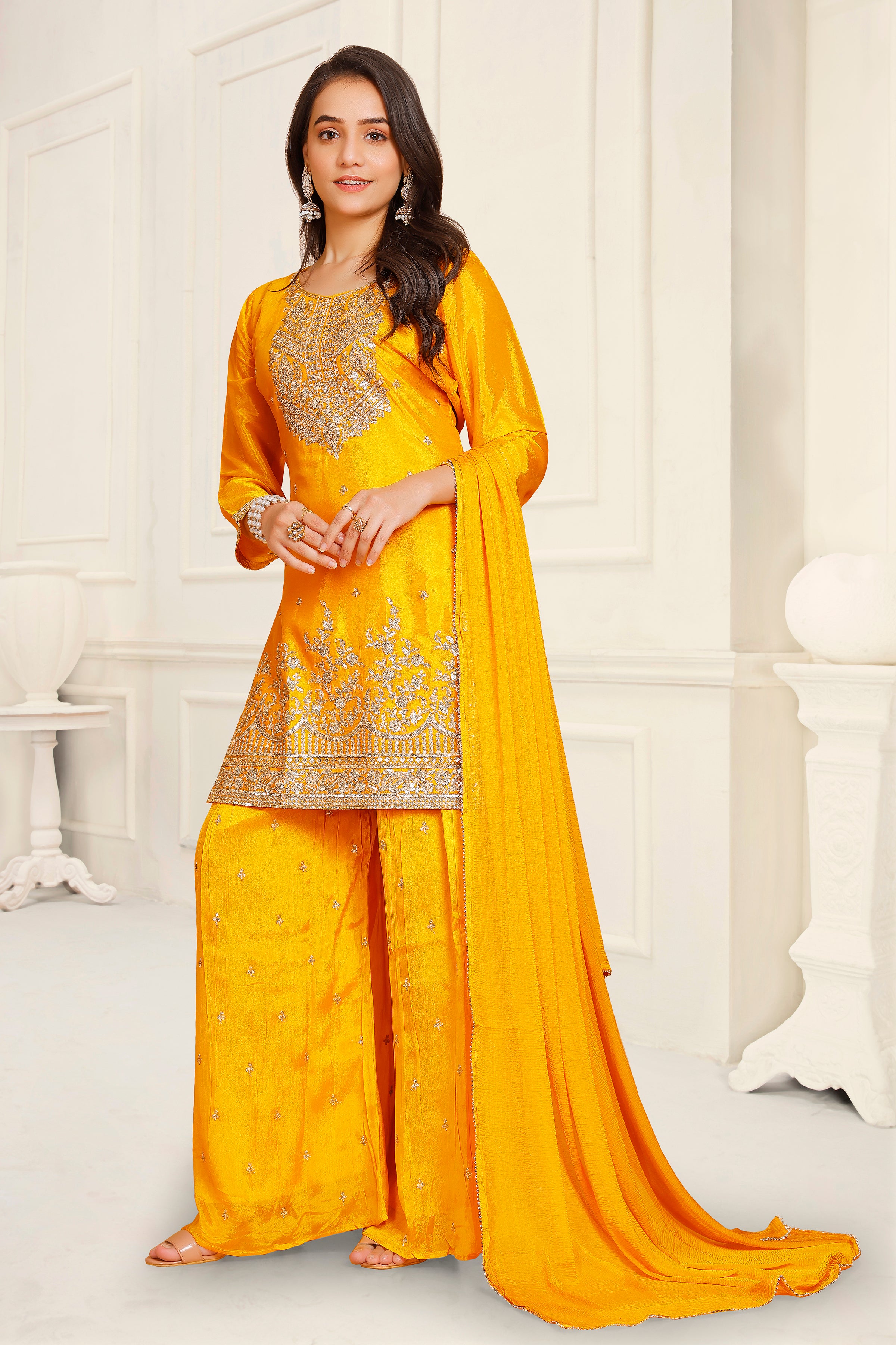 Mahika Palazzo Suit - Roop Darshan
