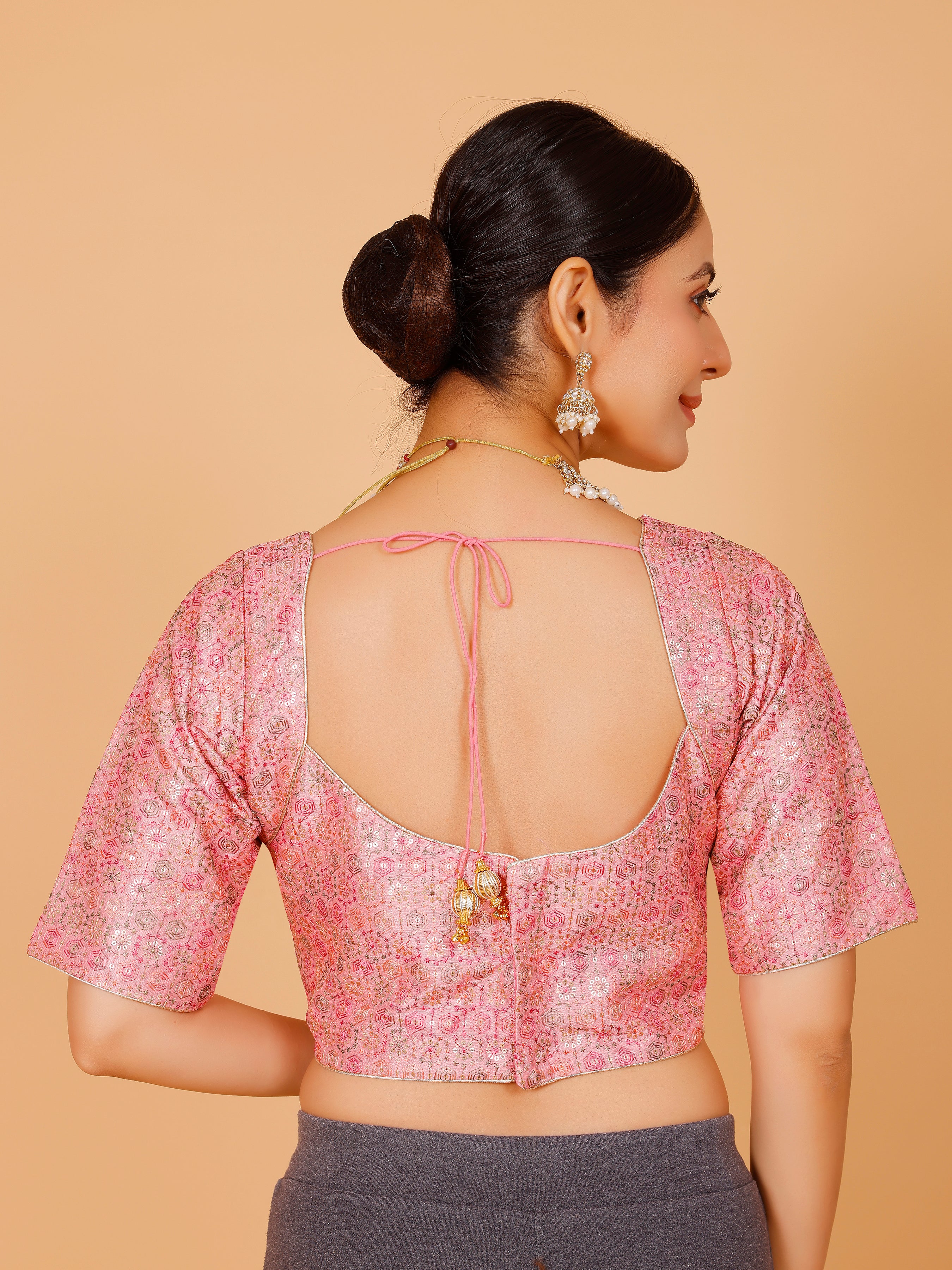 Ladies Silk Blouse - Roop Darshan