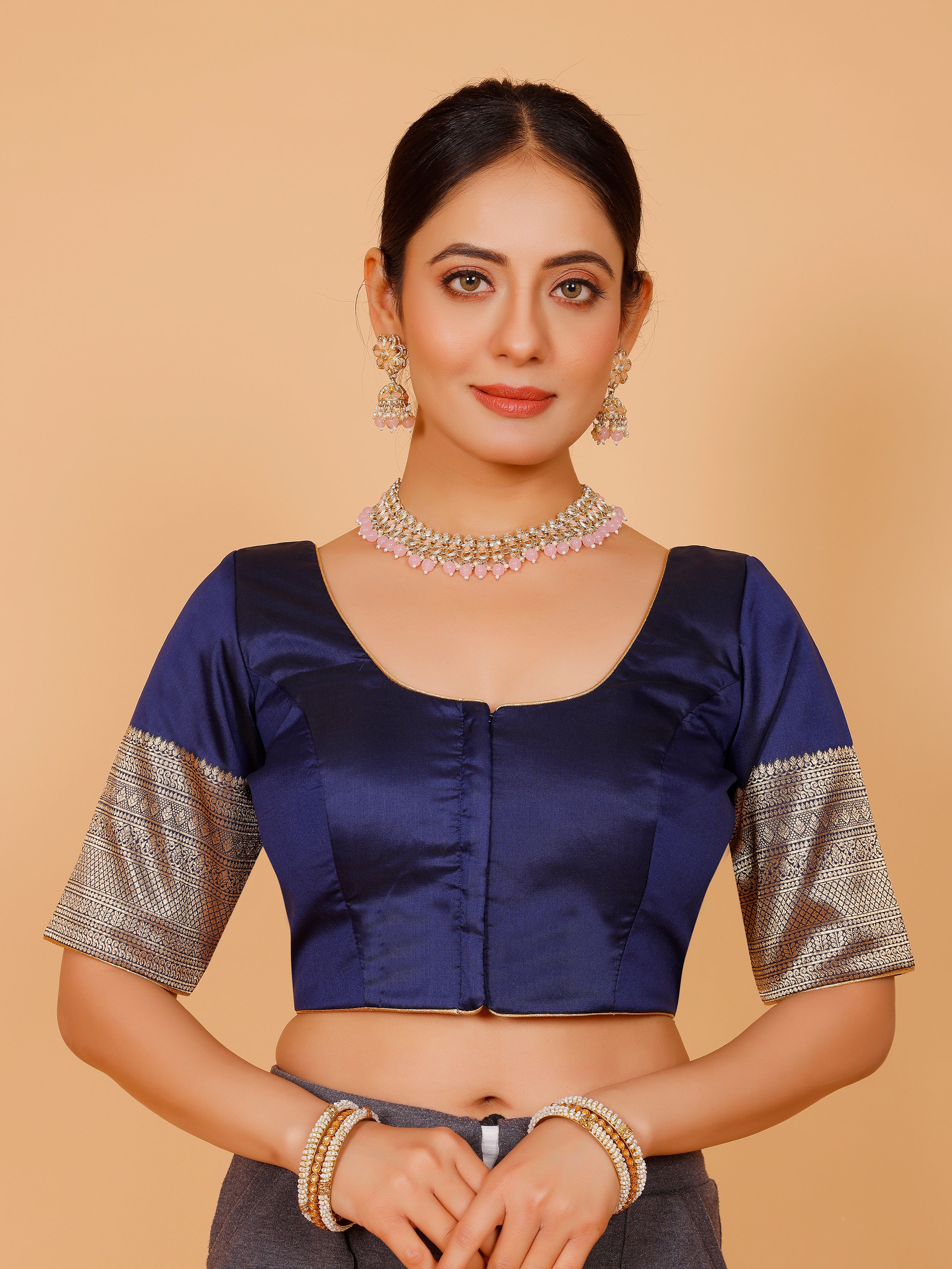 Silk Zari Work Blouse