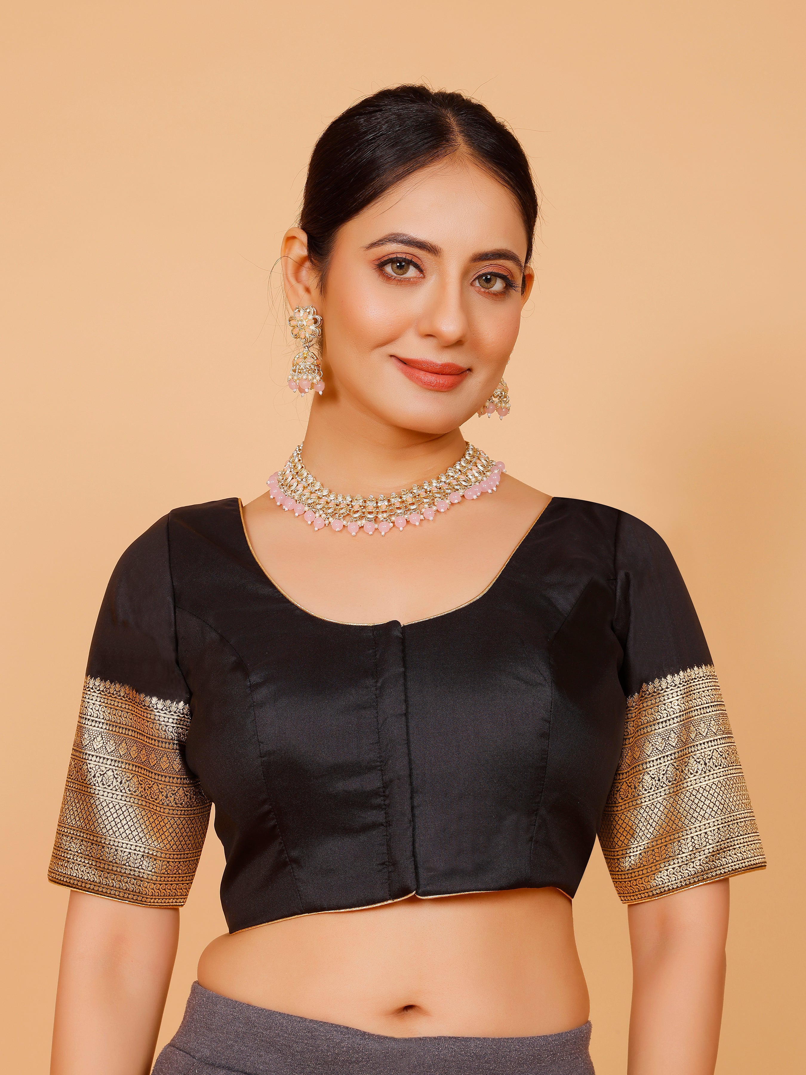 Silk Zari Work Blouse