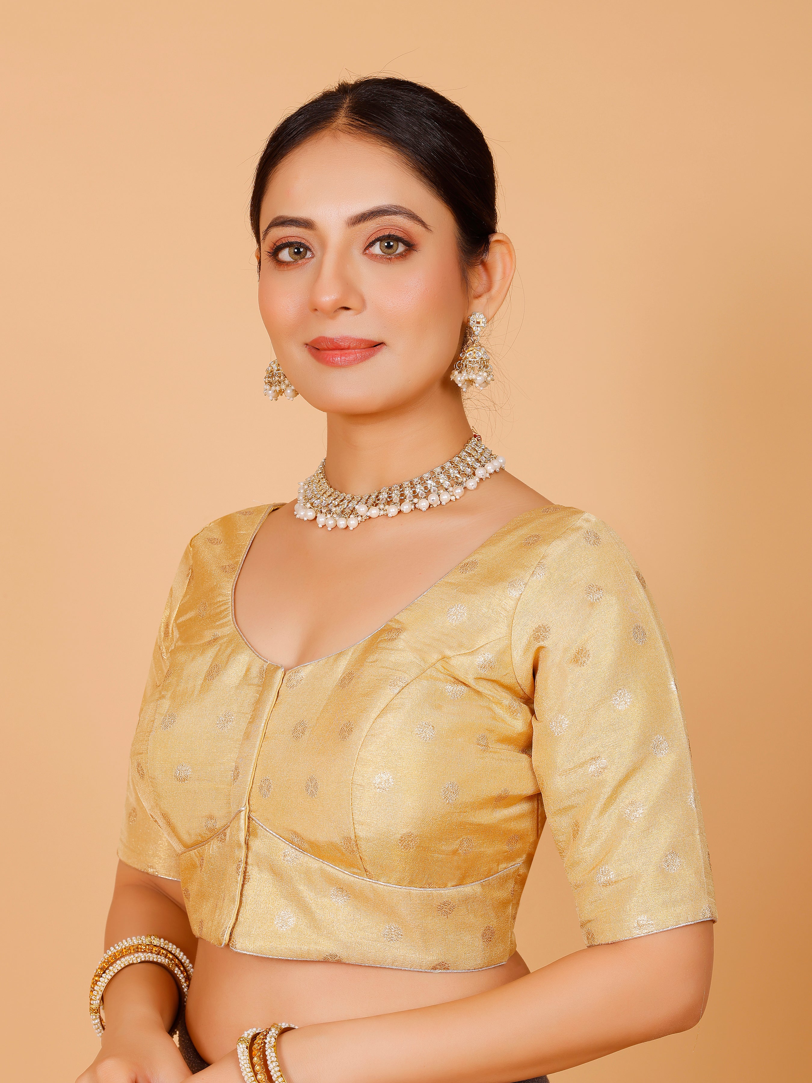 Silk Zari Work Blouse
