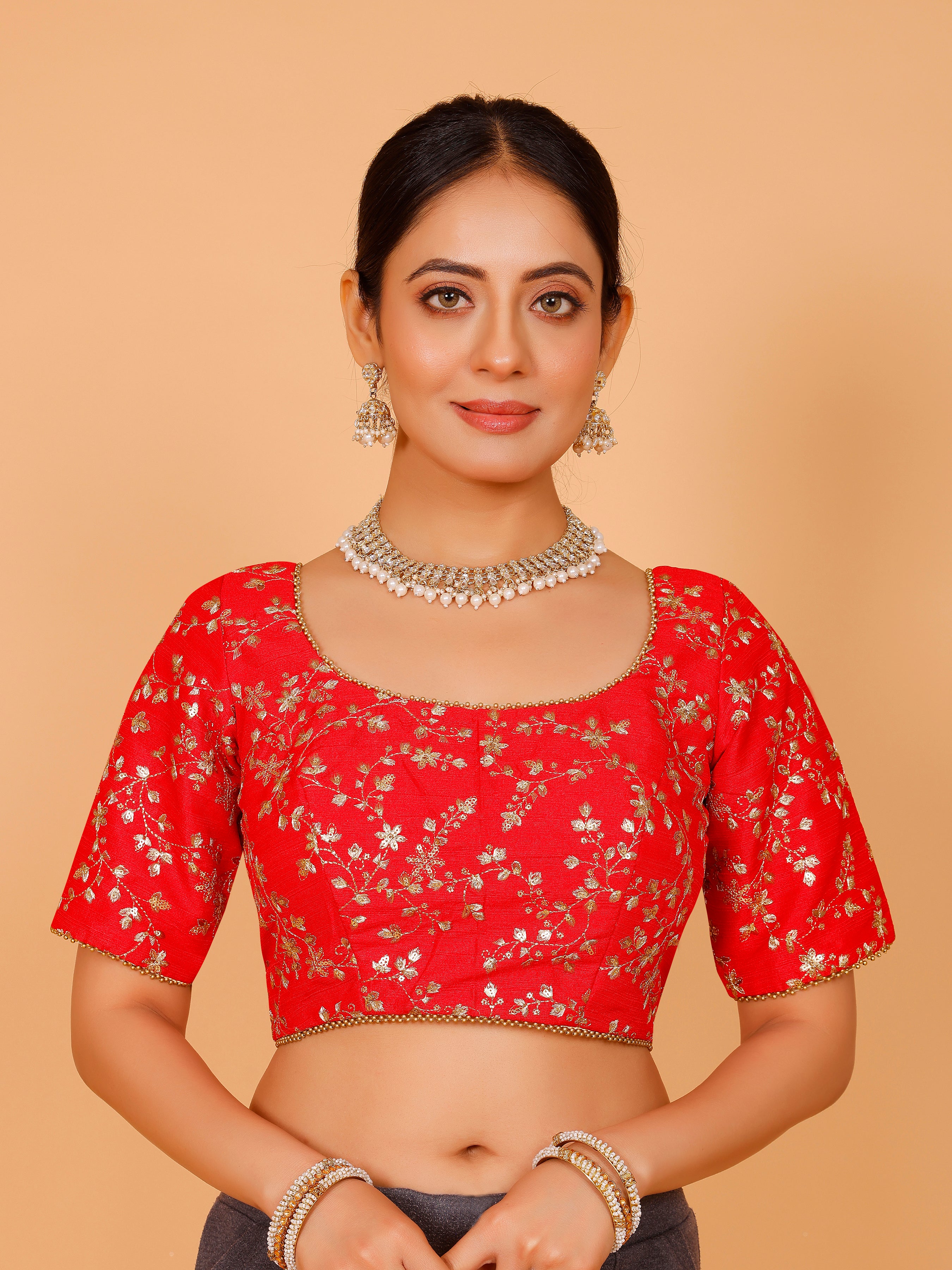 Silk Zari Work Blouse