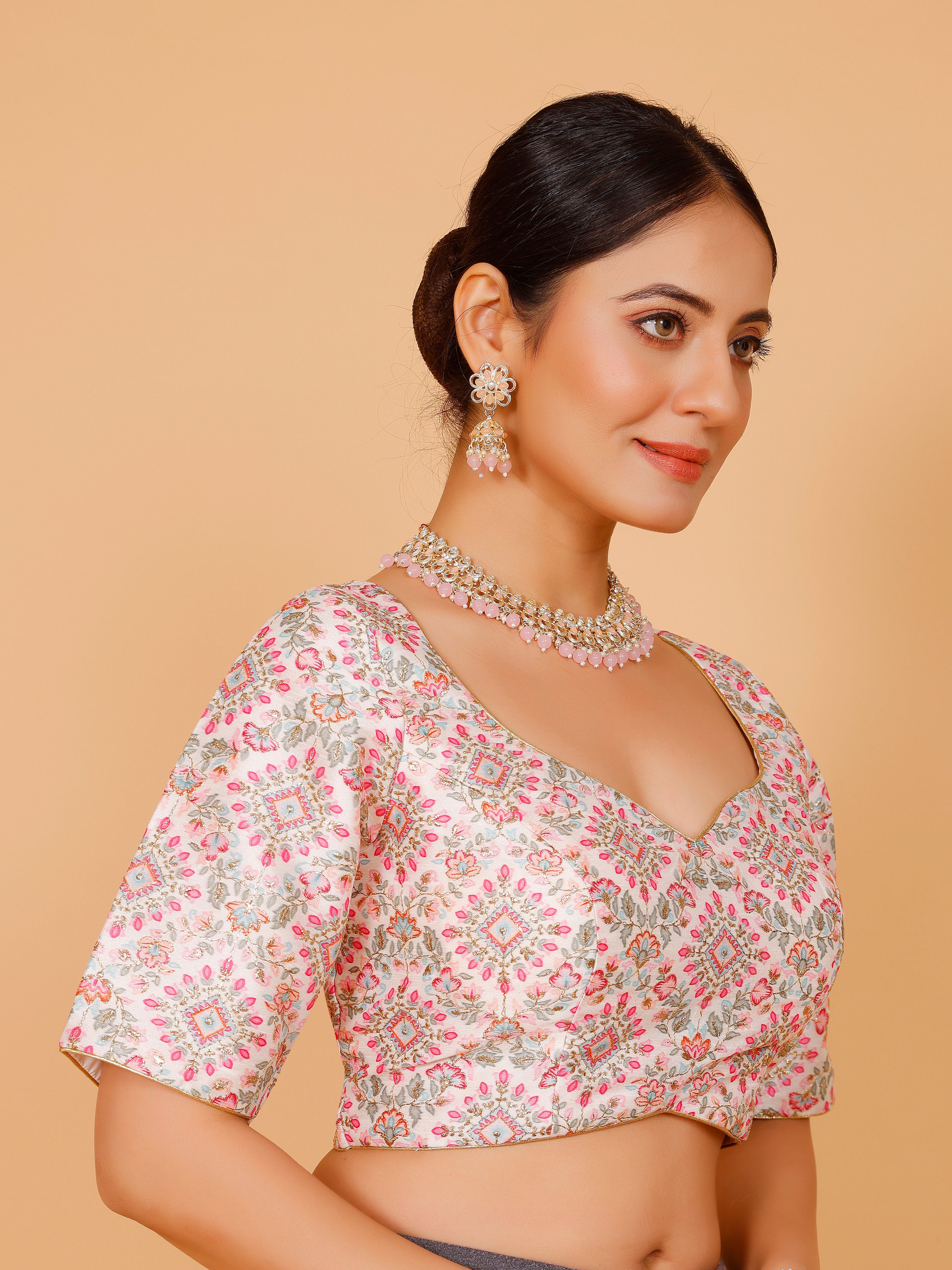 Silk Zari Work Blouse
