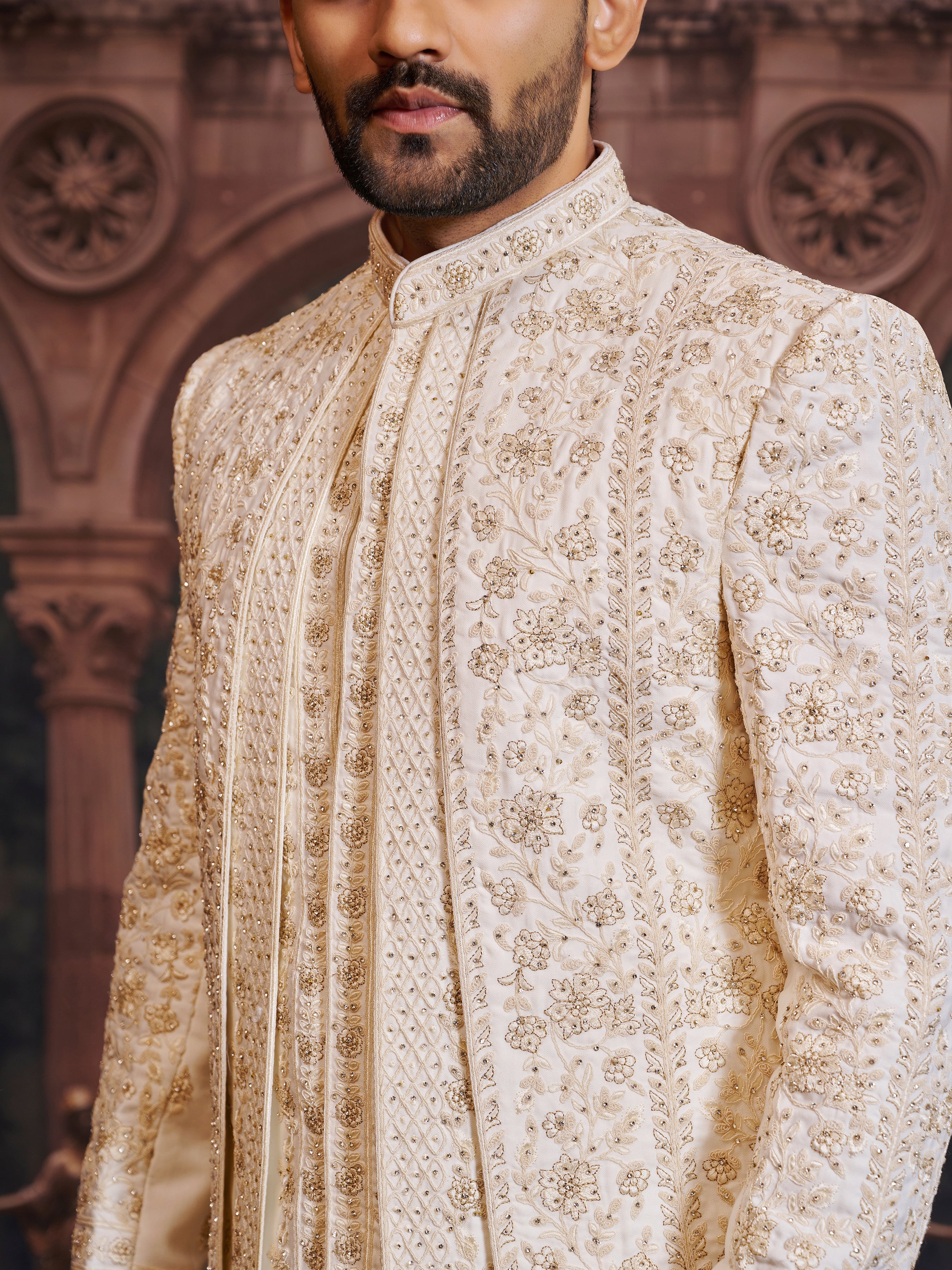 Mens Indo Western Suit - Roop Darshan