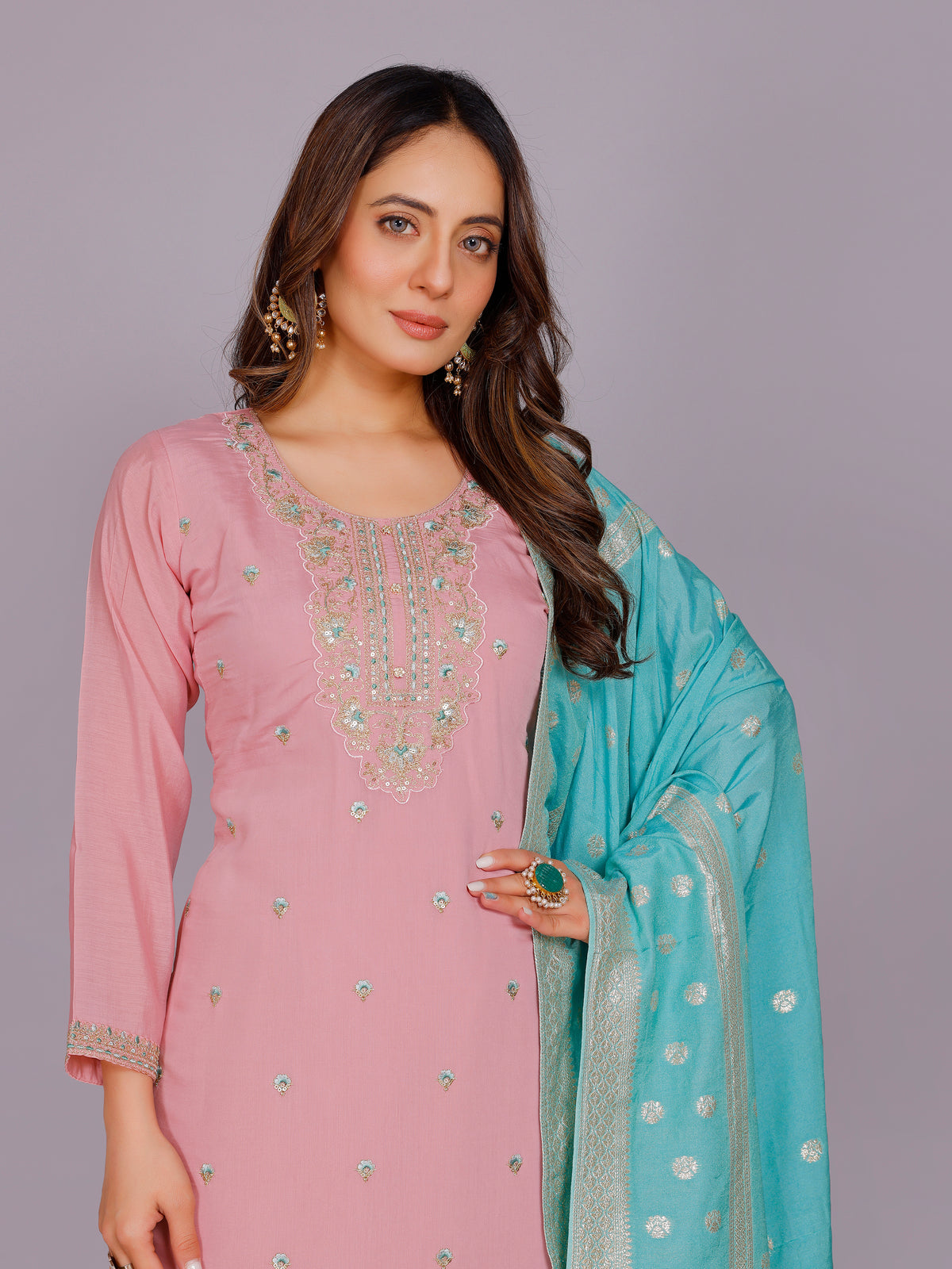 Paridhi Silk Straight Suit