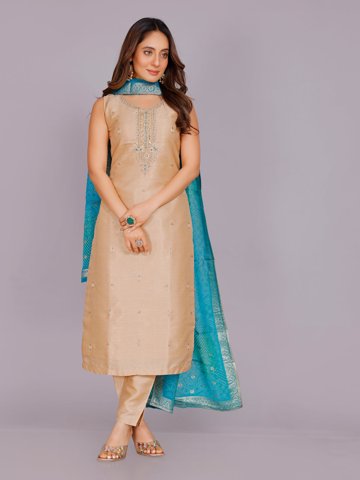 Tanisha Silk Kamiz &Pant
