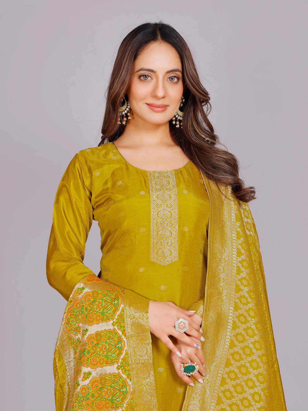 Ameeta Silk Kamiz & Pant