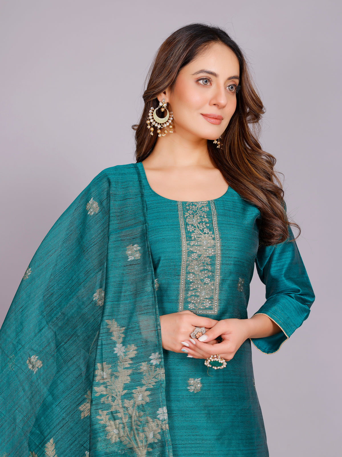 Kesar Silk Suit Set