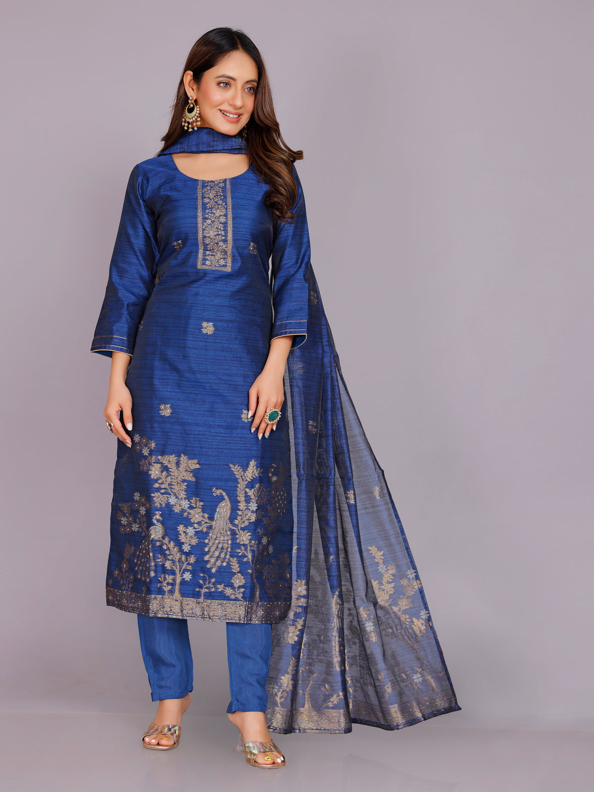 Kesar Silk Suit Set