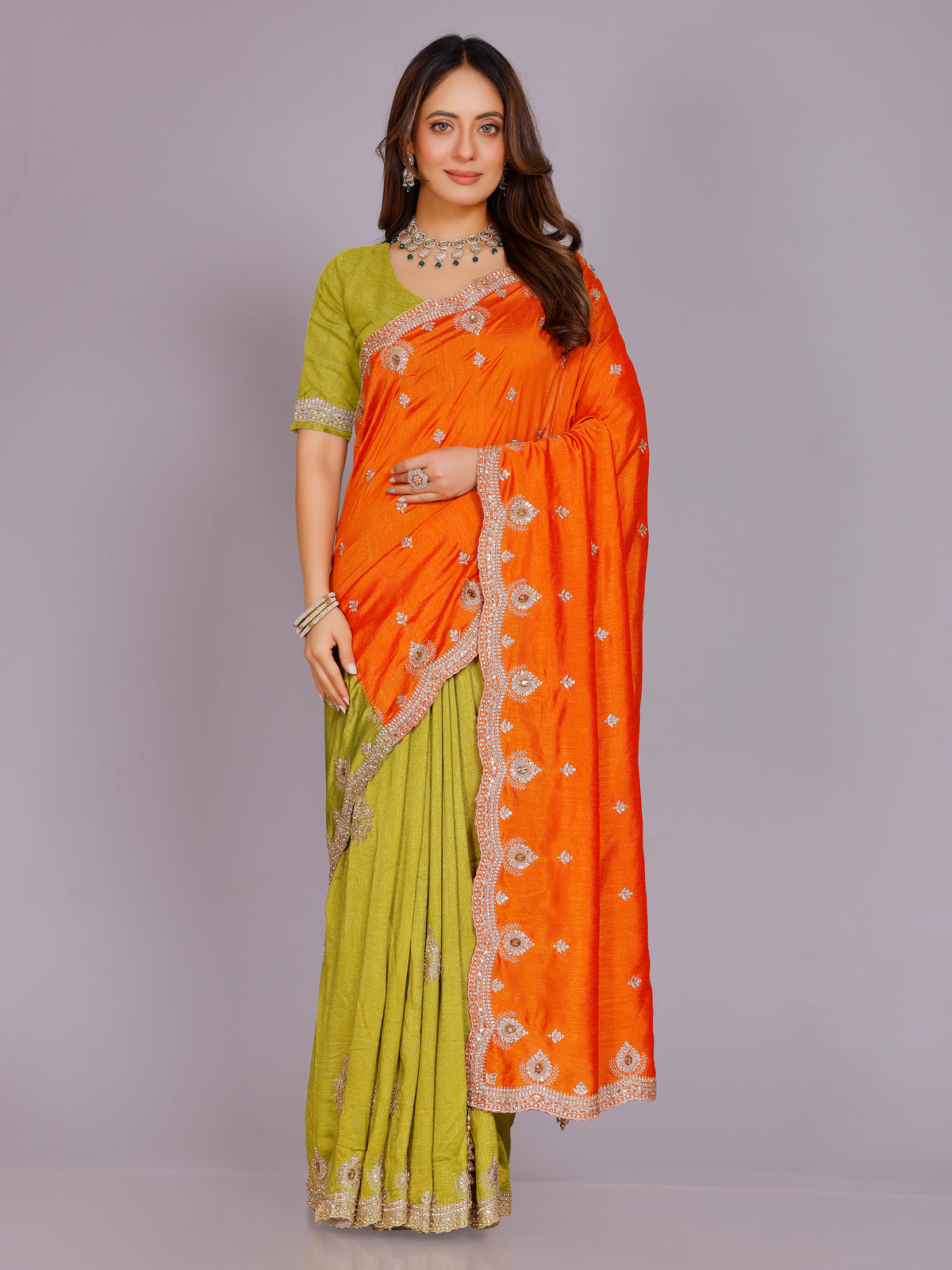 Saloni Silk Saree