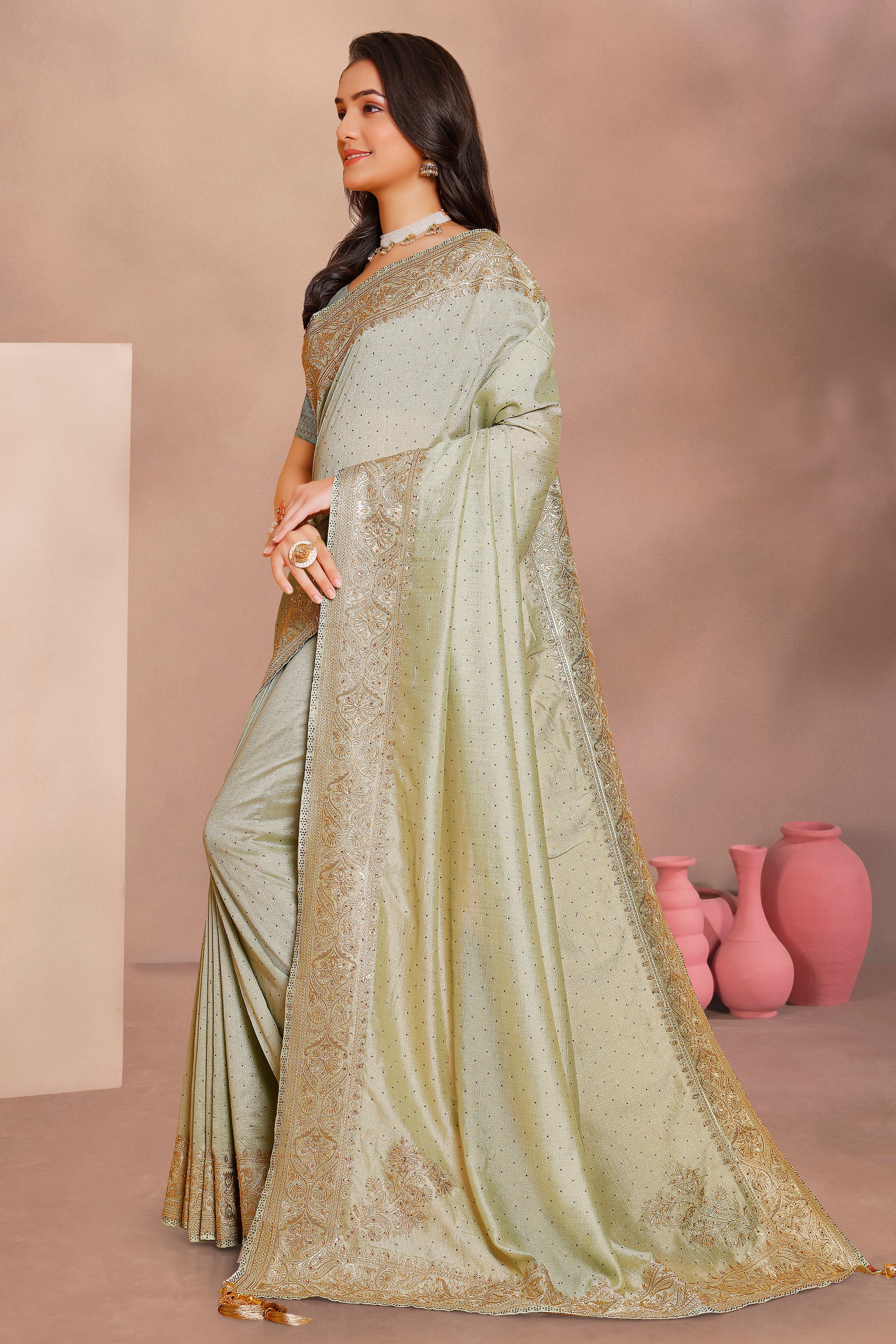 Reshmi Saree - Roop Darshan