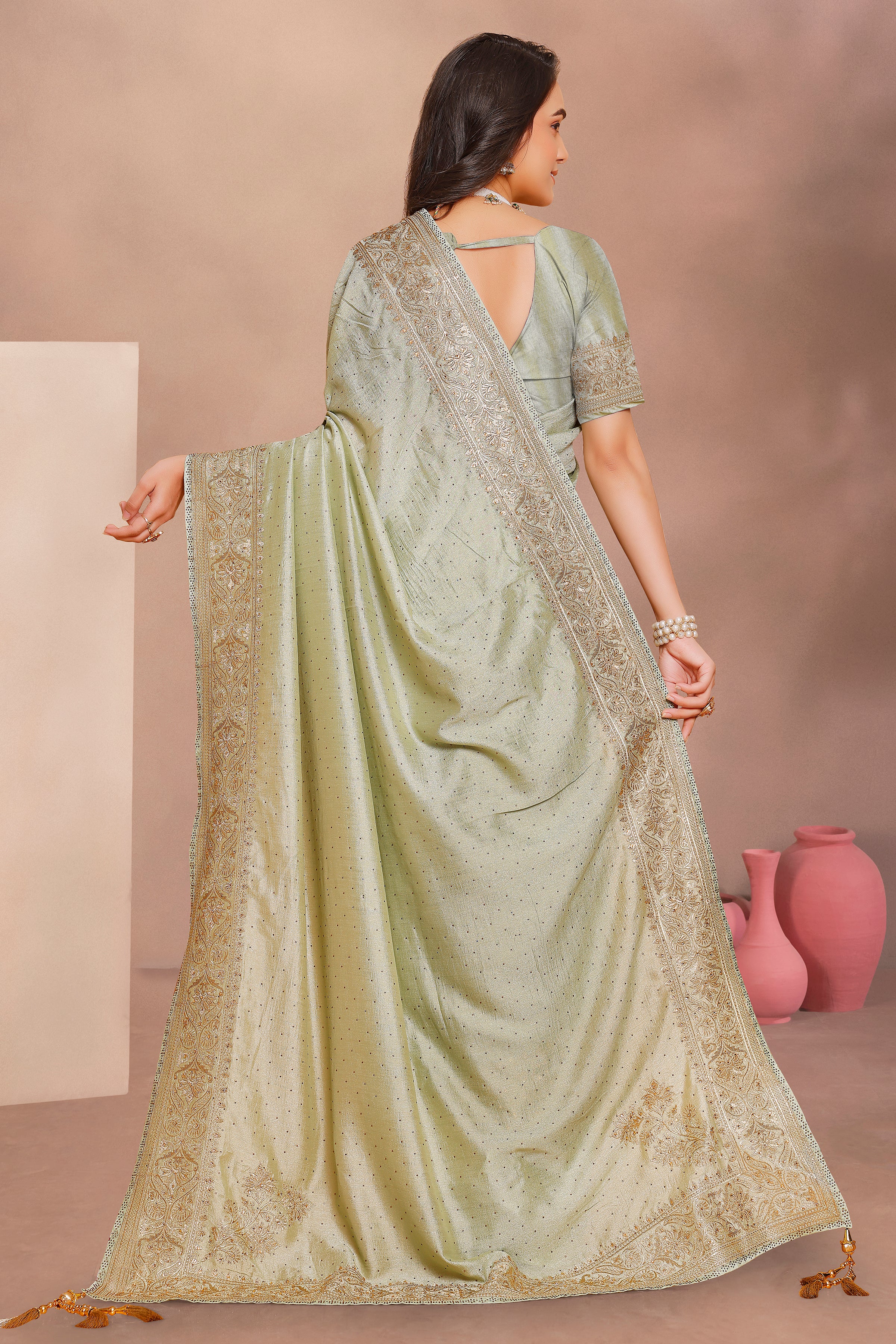 Reshmi Saree - Roop Darshan