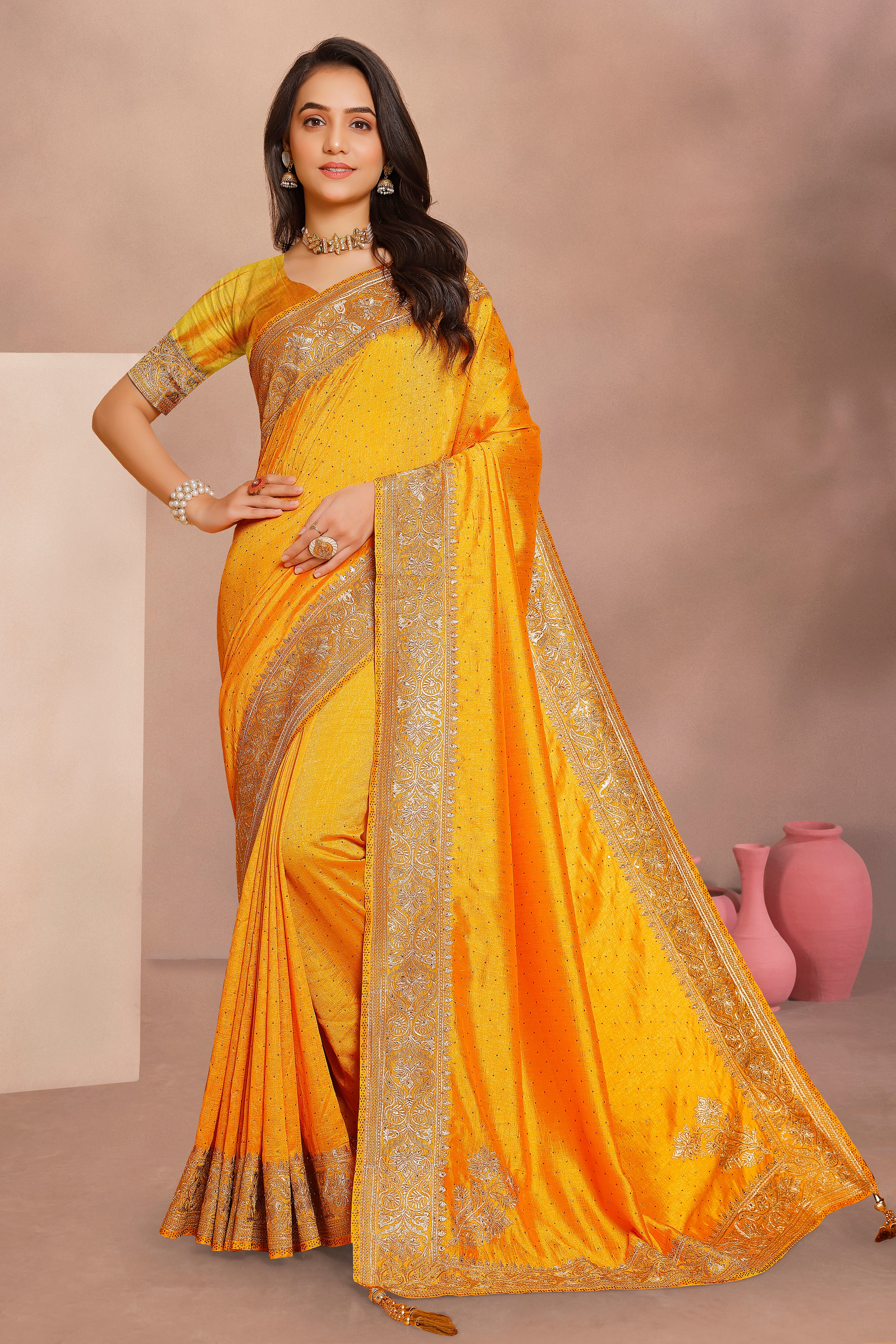 Reshmi Saree - Roop Darshan
