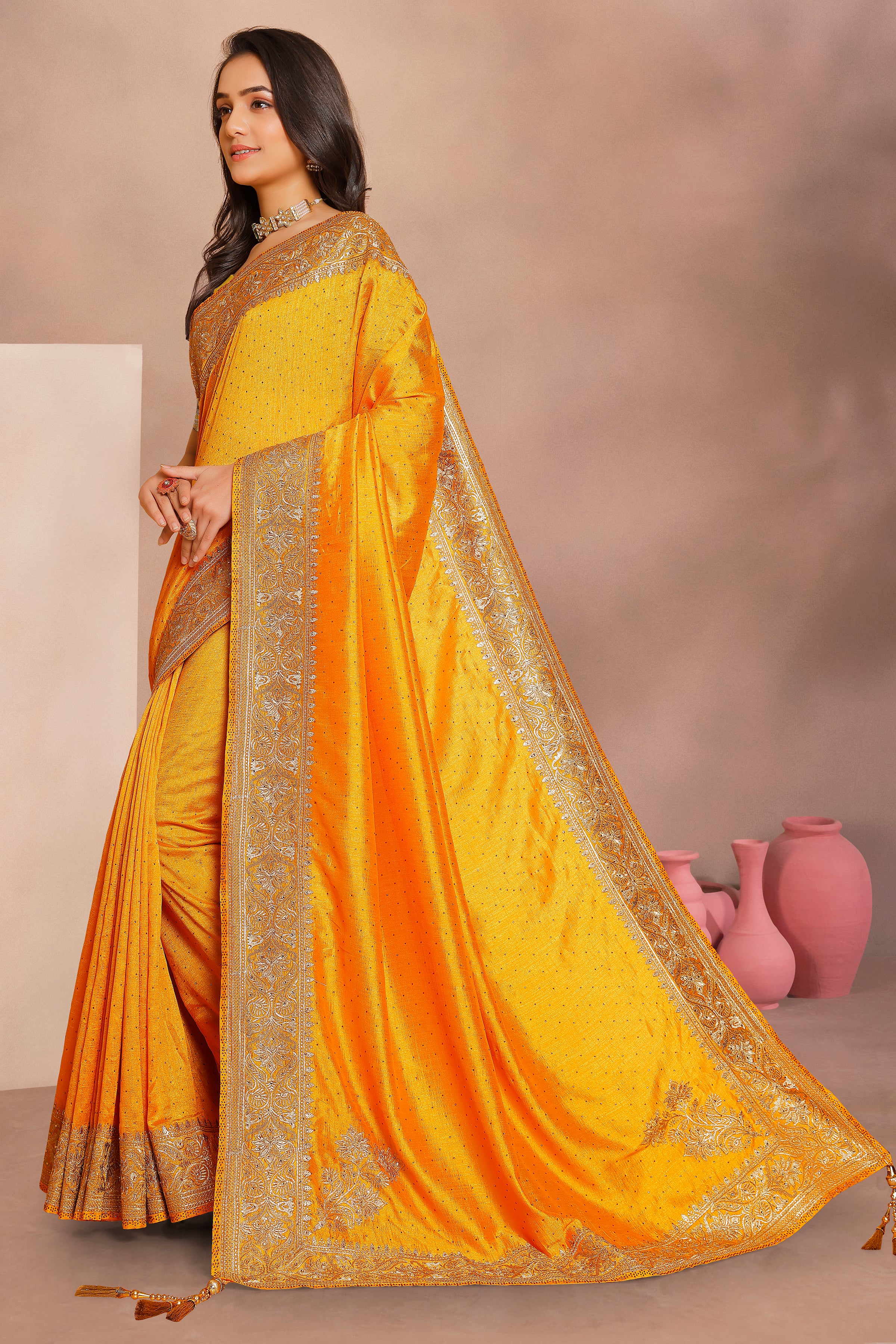 Reshmi Saree - Roop Darshan