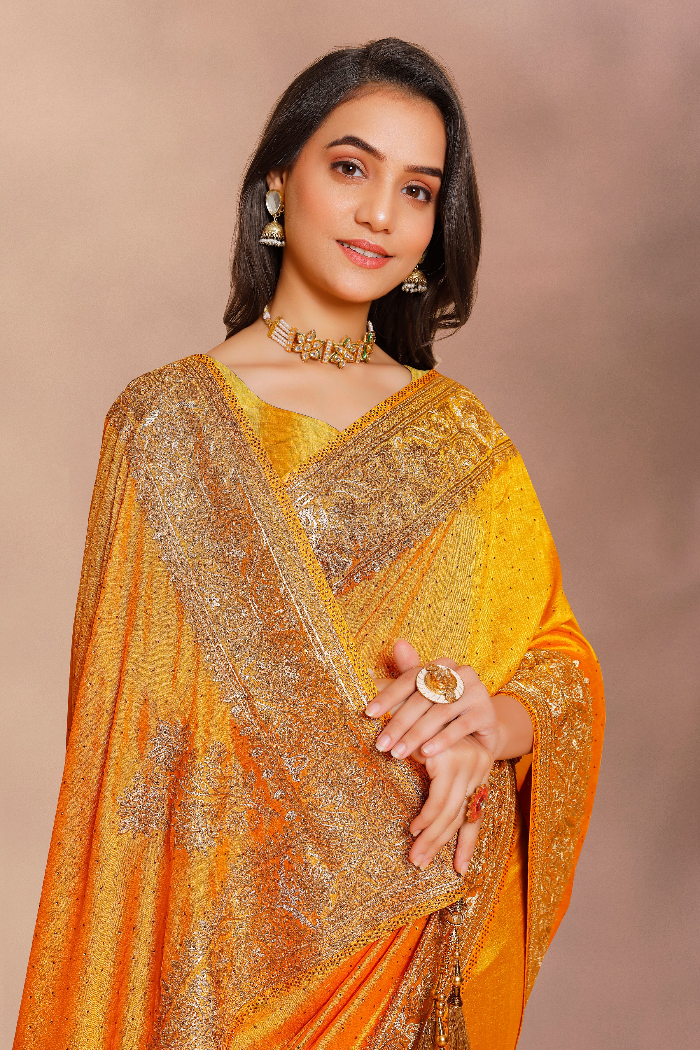 Reshmi Saree - Roop Darshan